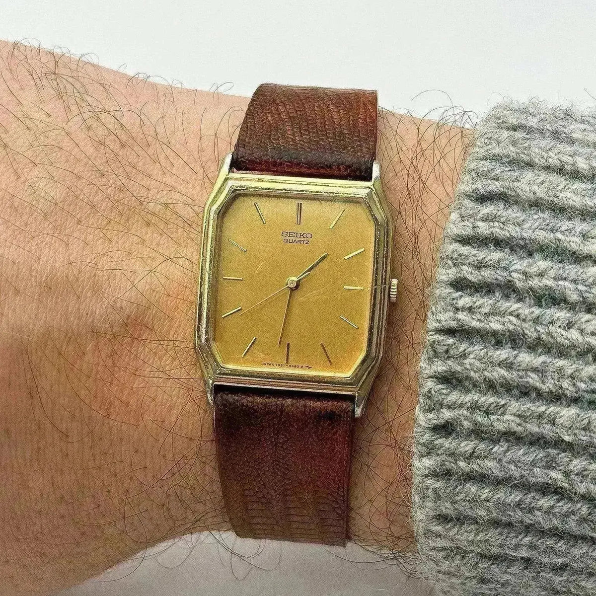Seiko - Tank Octagon Gold - 1984 - Atelier Victor