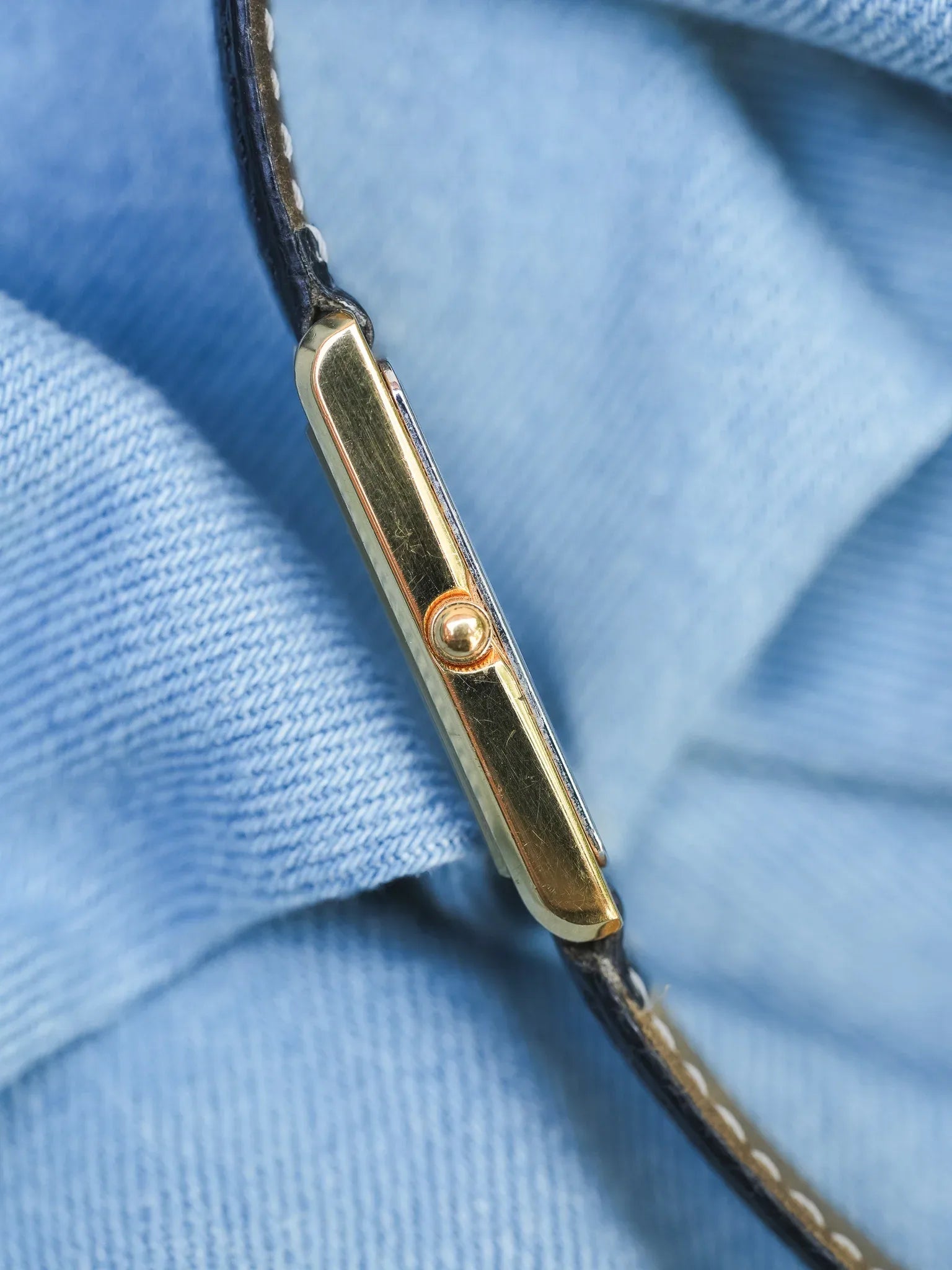 Seiko - Tank Or Cadran Blanc Romain - 1995 - Atelier Victor