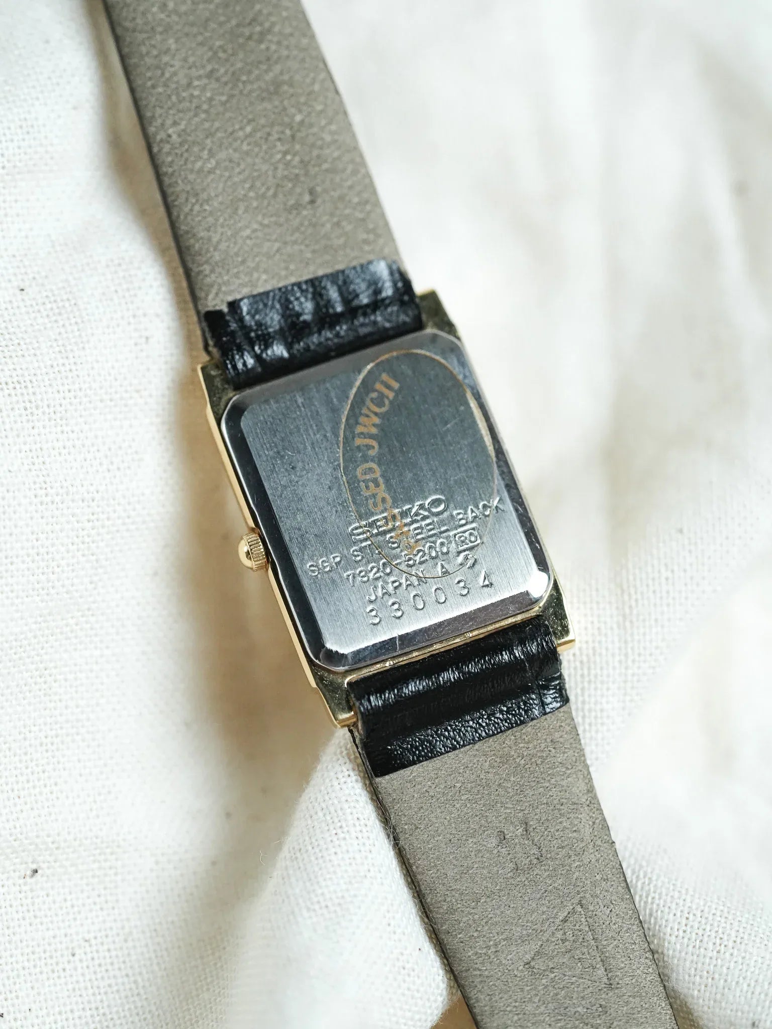 Seiko - Tank Or Laque Noir - 1993 - Atelier Victor