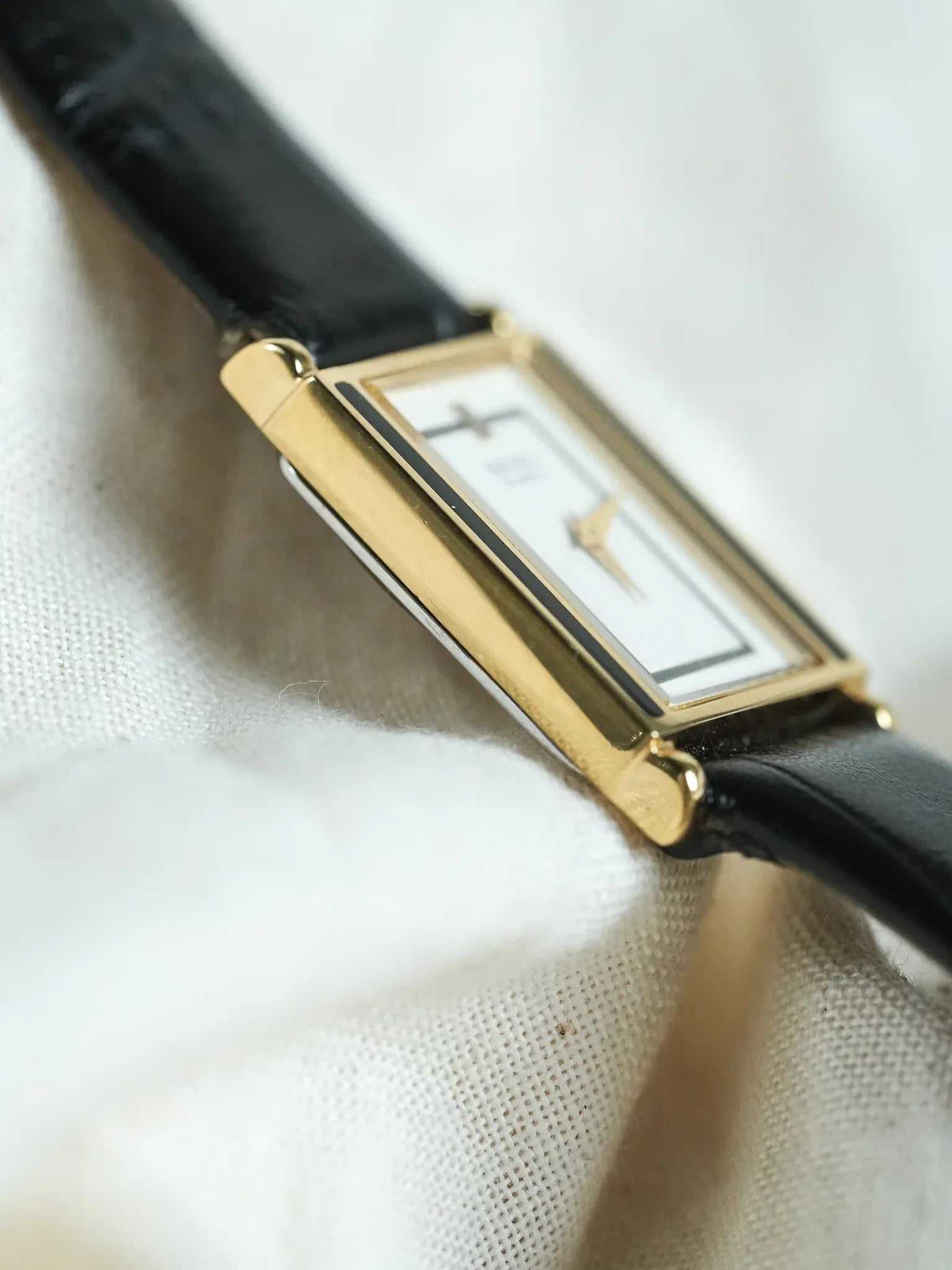 Seiko - Tank Or Laque Noir - 1993 - Atelier Victor - Vintage  Shop