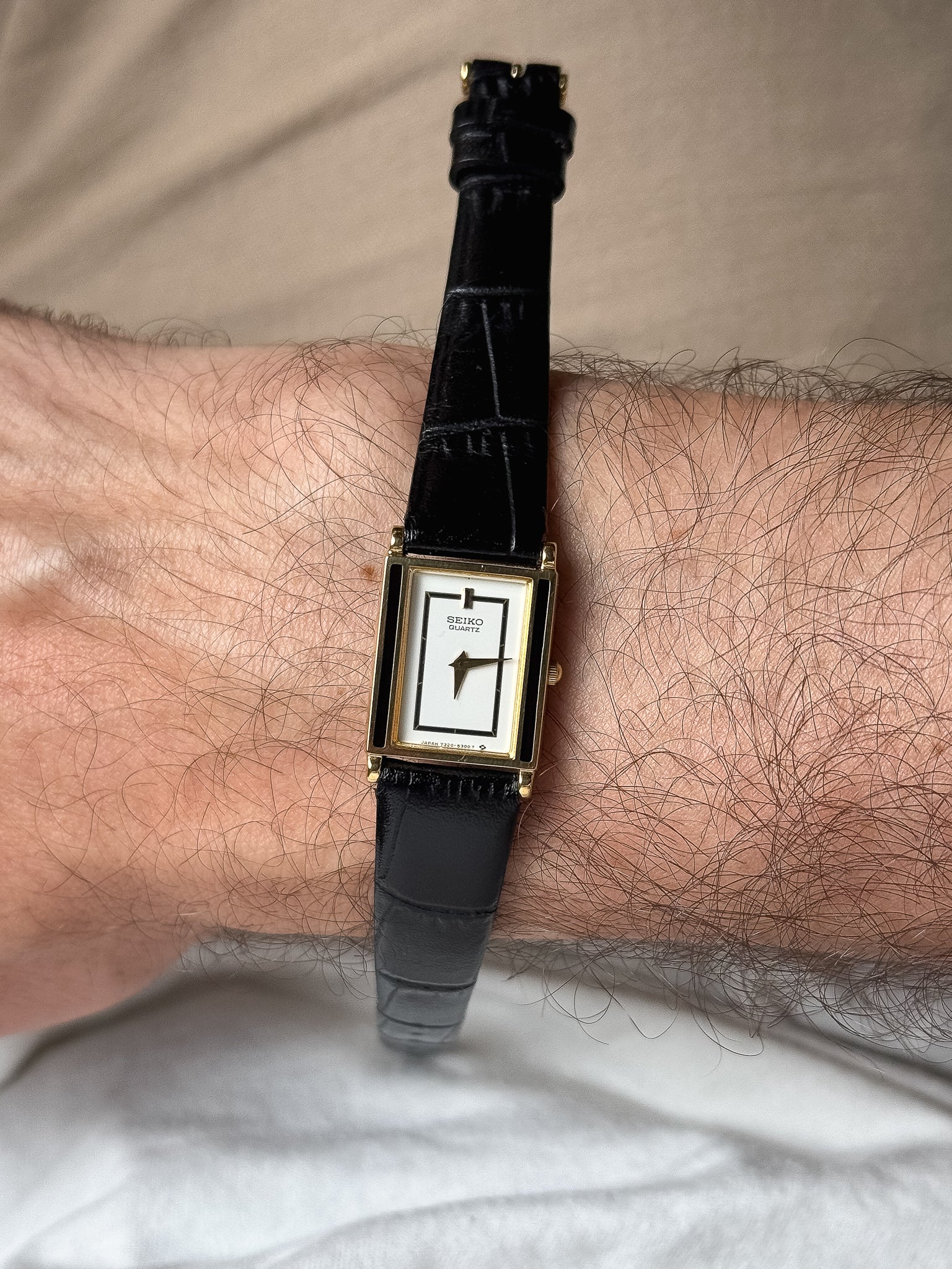 Seiko - Tank Or Laque Noir - 1993 - Atelier Victor - Vintage  Shop