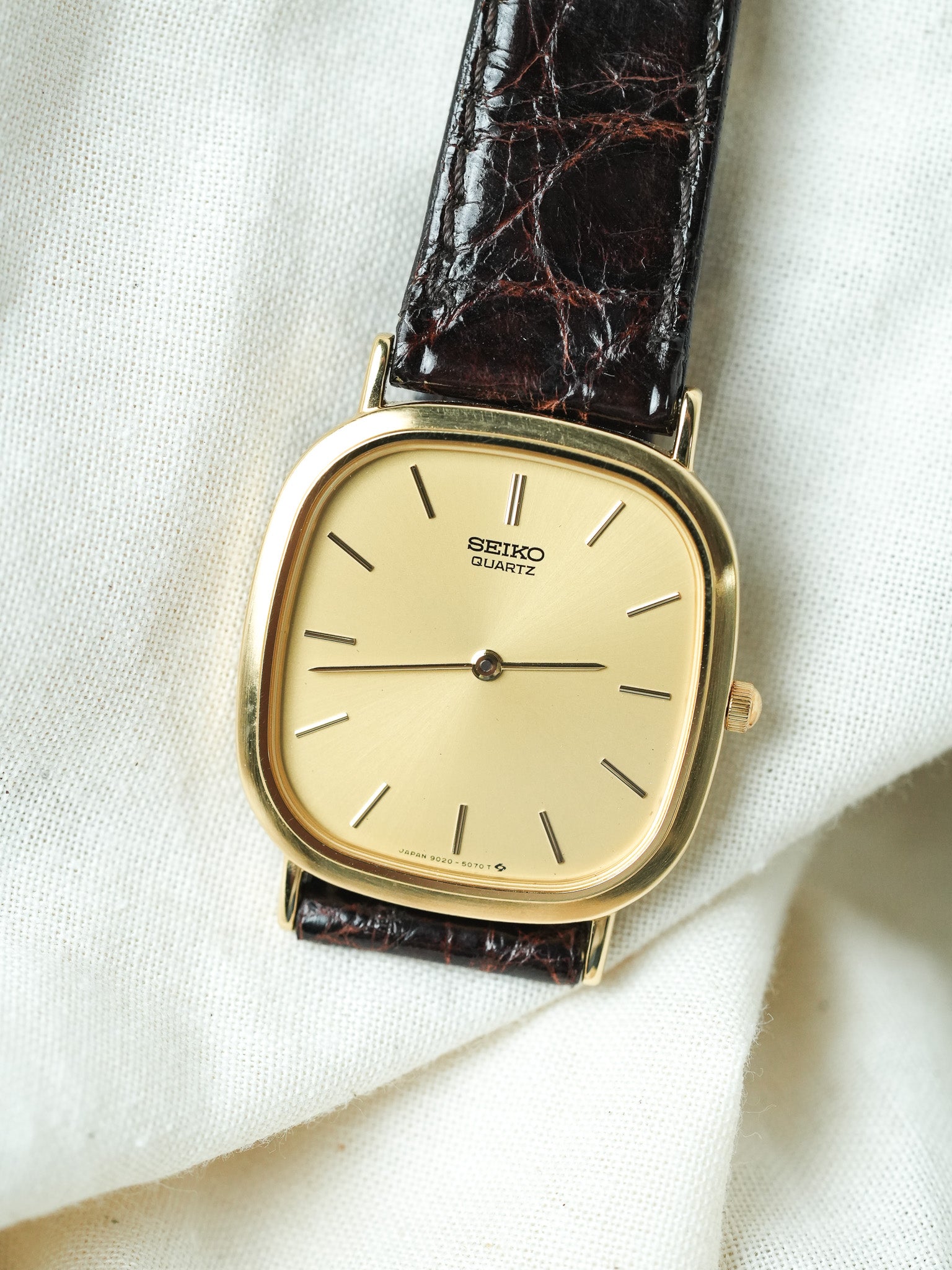 Seiko - Tonneau Or Dress Watch - 1983 - Atelier Victor - Vintage Watch Shop