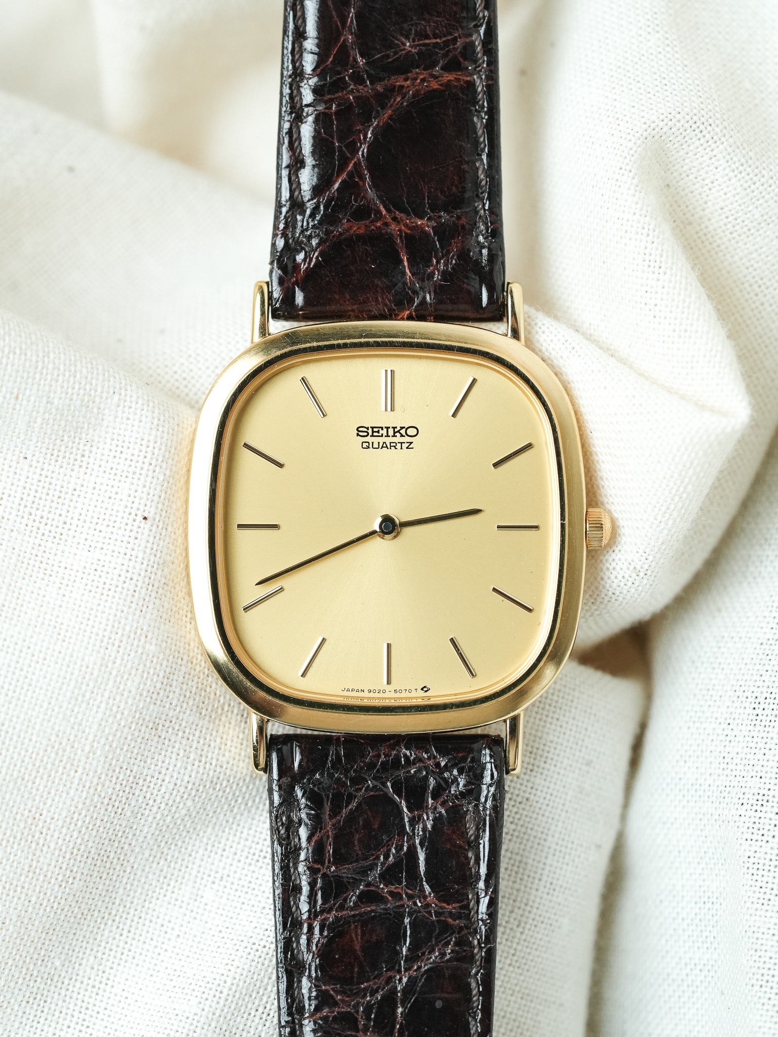 Seiko - Tonneau Or Dress Watch - 1983 - Atelier Victor - Vintage Watch Shop