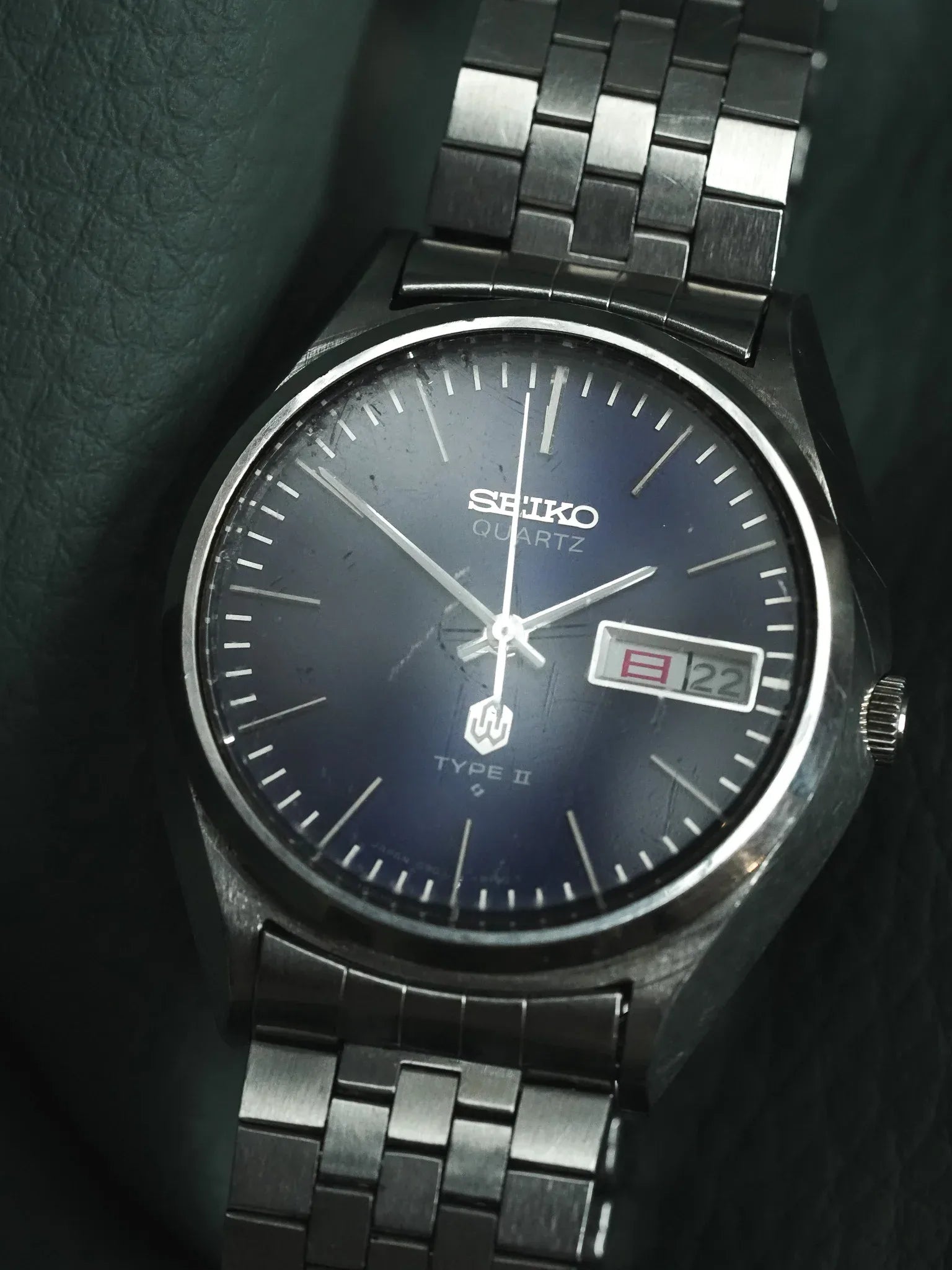 SEIKO TYPEII デイデイト　1976 Seiko - Type 2 Kanji Daydate Purple - 1976