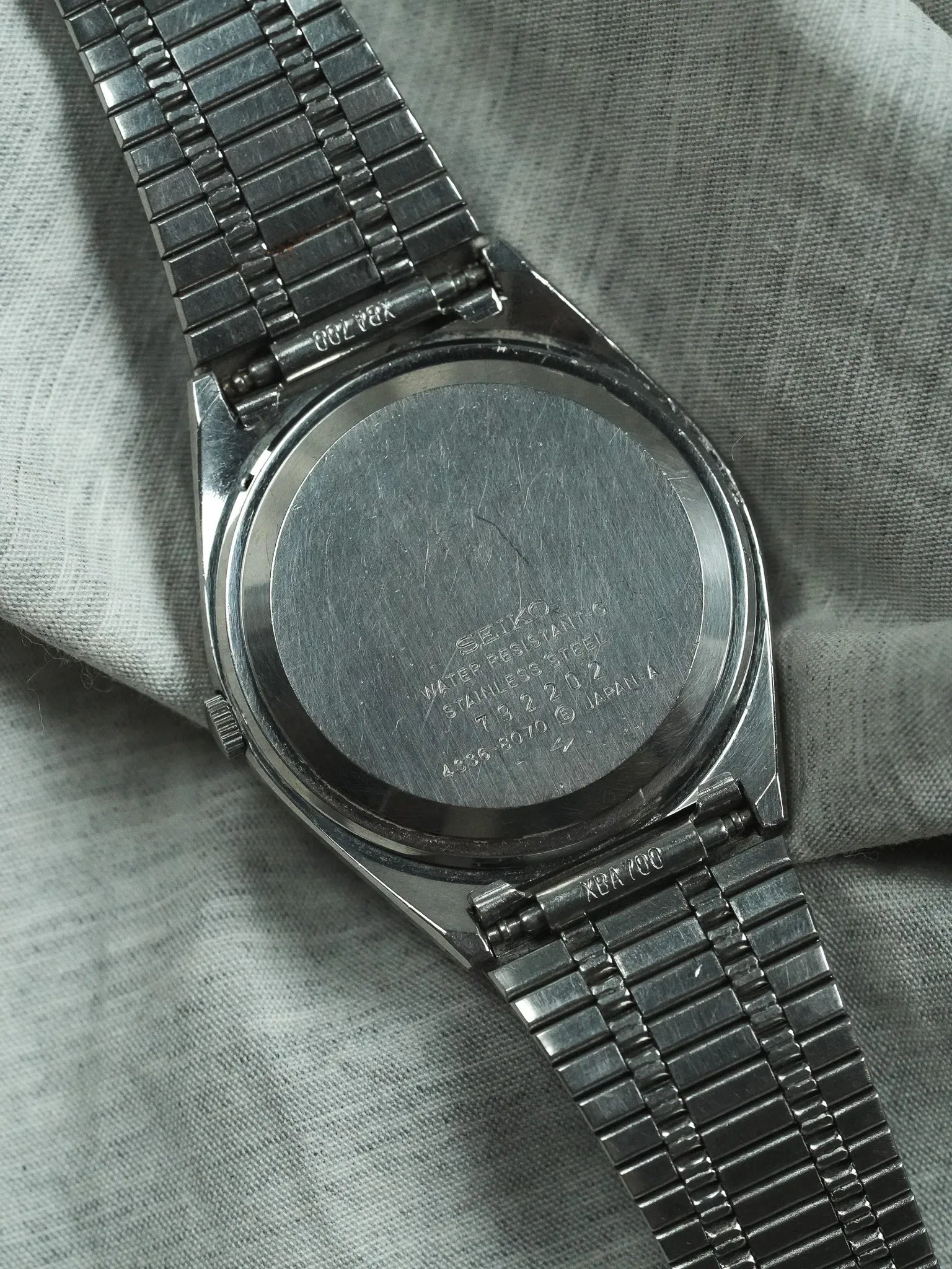 Seiko - Type II Daydate Kanji Cadran bleu gris - 1977 - Atelier Victor - Vintage  Shop