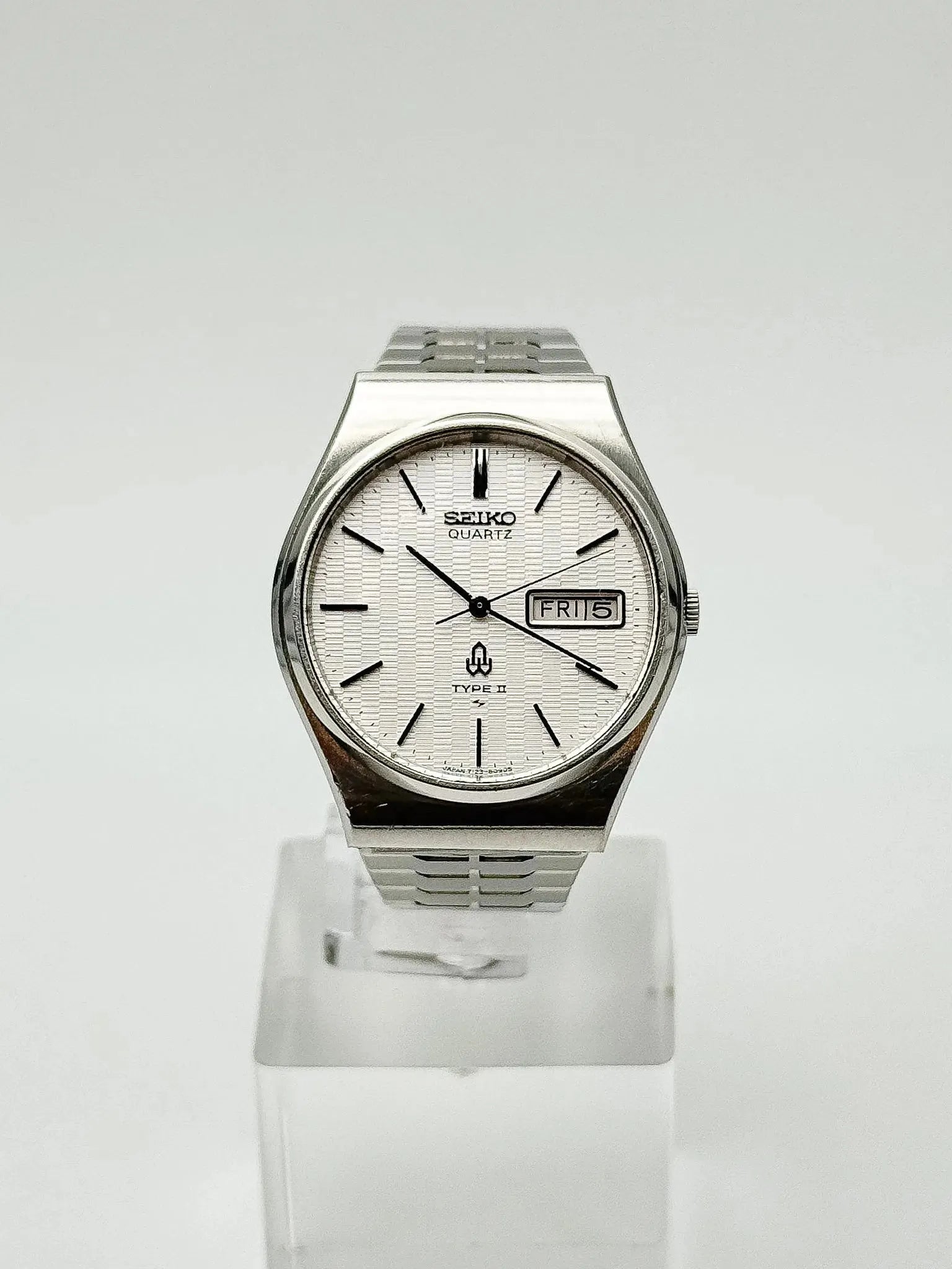 Seiko - Type II Daydate Tapisserie Acier - 1979 - Atelier Victor Paris - Vintage Watch Shop Dubai
