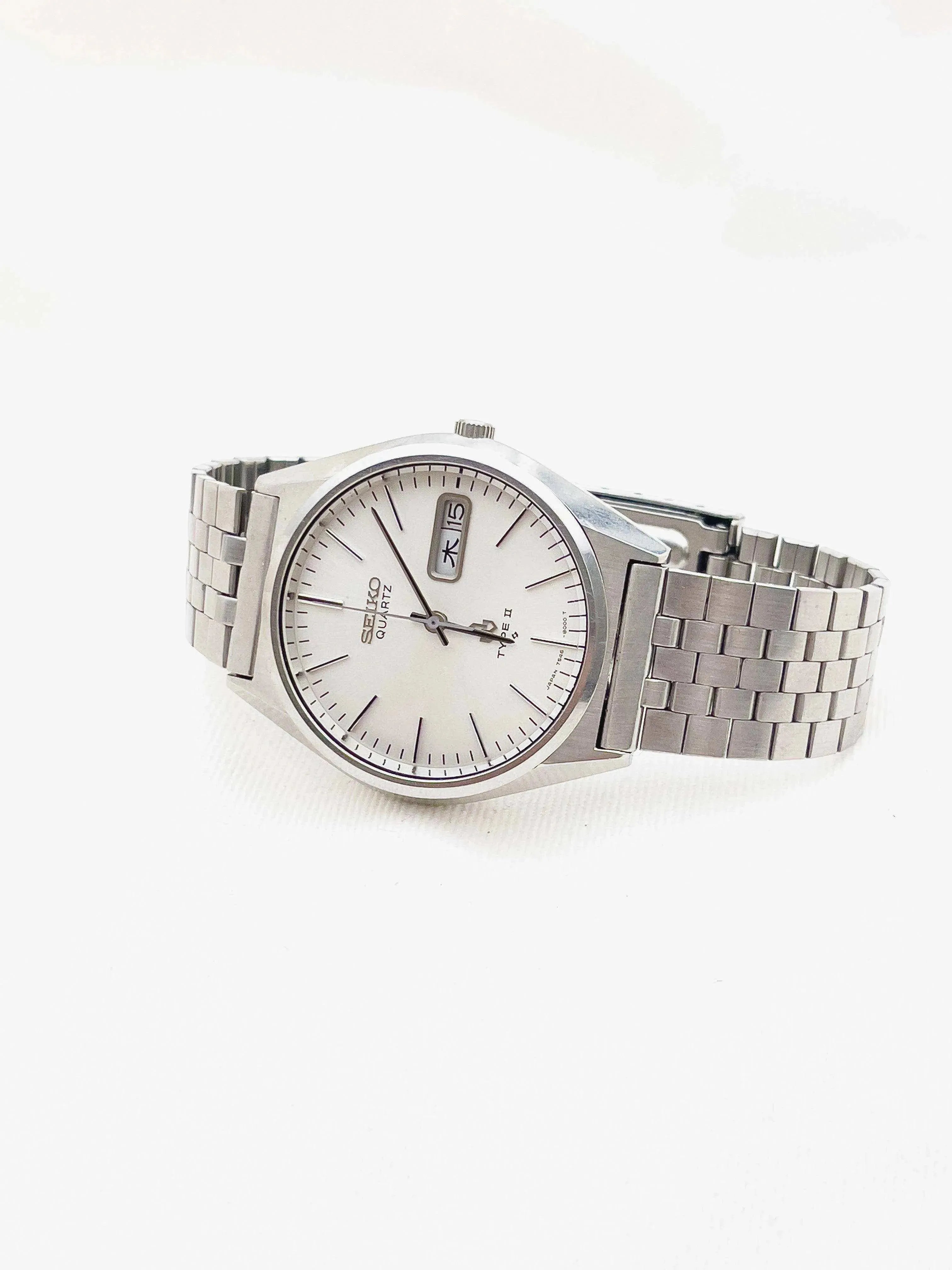 Seiko - Type II Kanji Cadran Blanc - 1977 - Atelier Victor Paris - Vintage Watch Shop Dubai