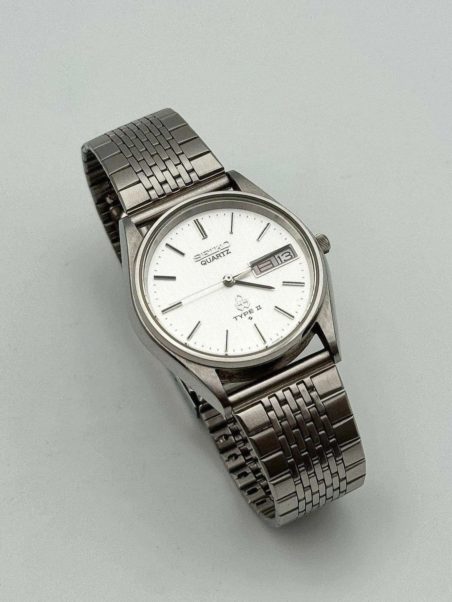 Seiko - Type II Kanji White - 1979 - Atelier Victor Paris - Vintage Watch Shop Dubai