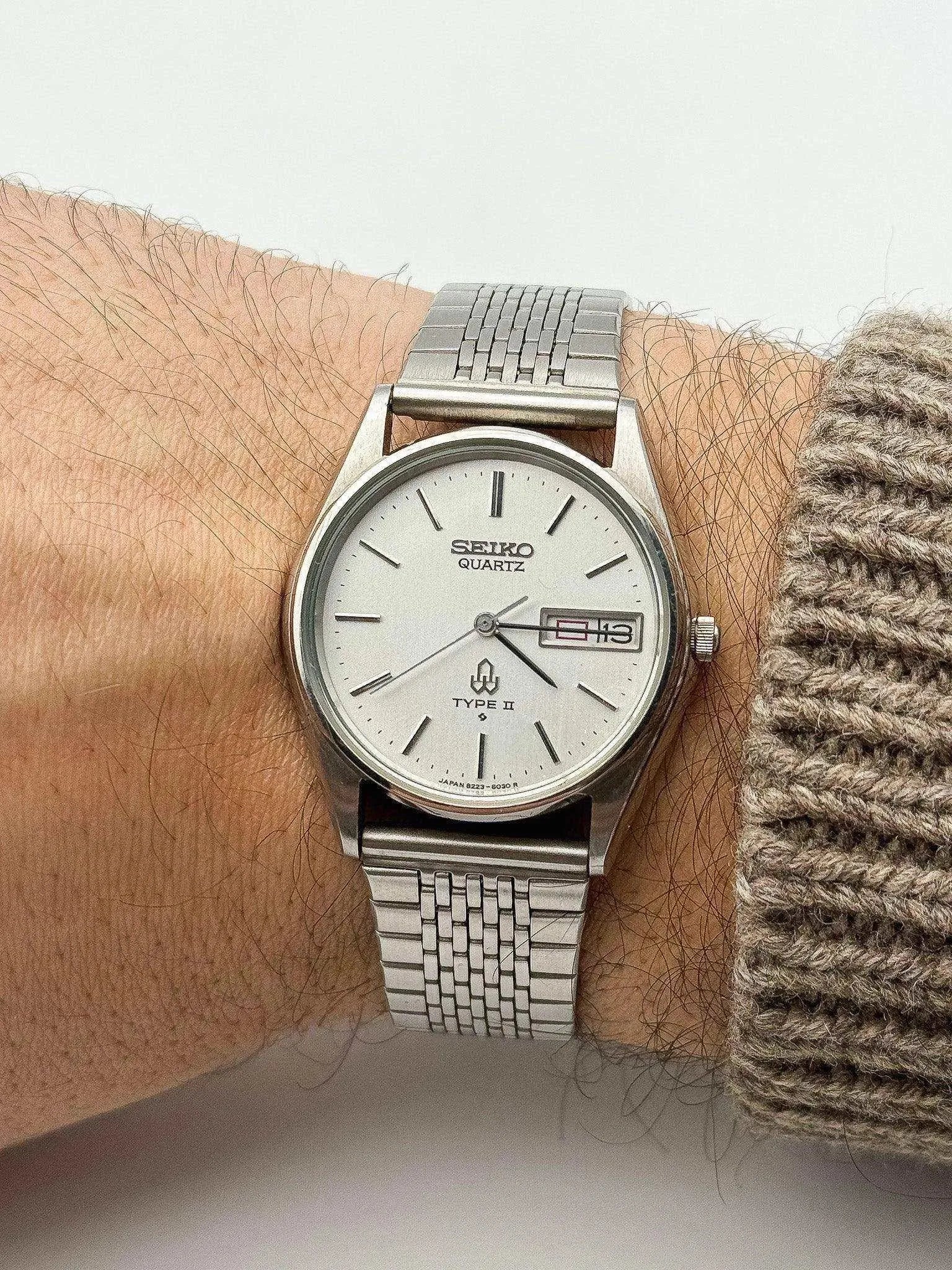 Seiko - Type II Kanji White - 1979 - Atelier Victor Paris - Vintage Watch Shop Dubai