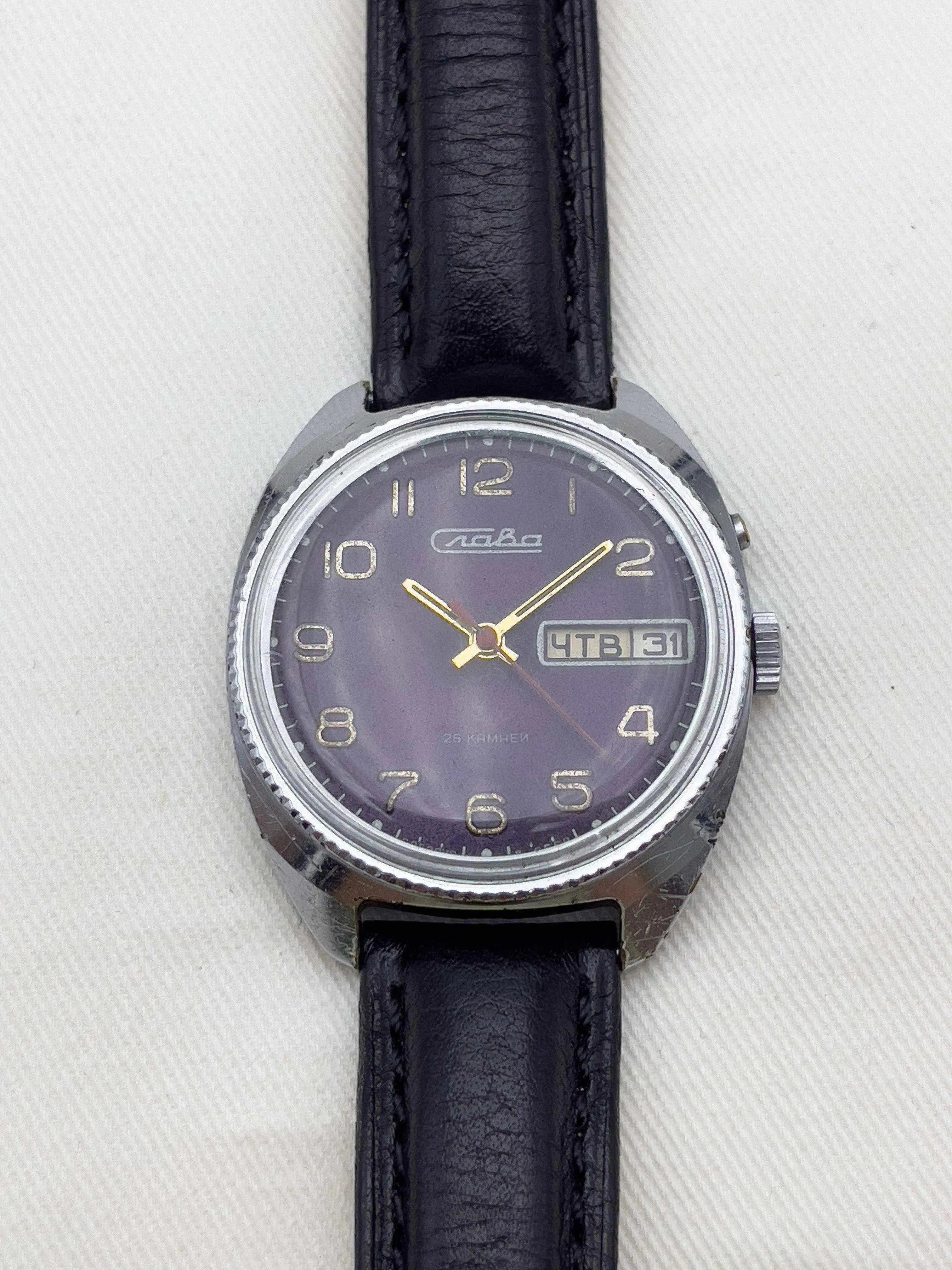 Slava - Daydate Purple - 1980’s - Atelier Victor Paris - Vintage Watch Shop Dubai