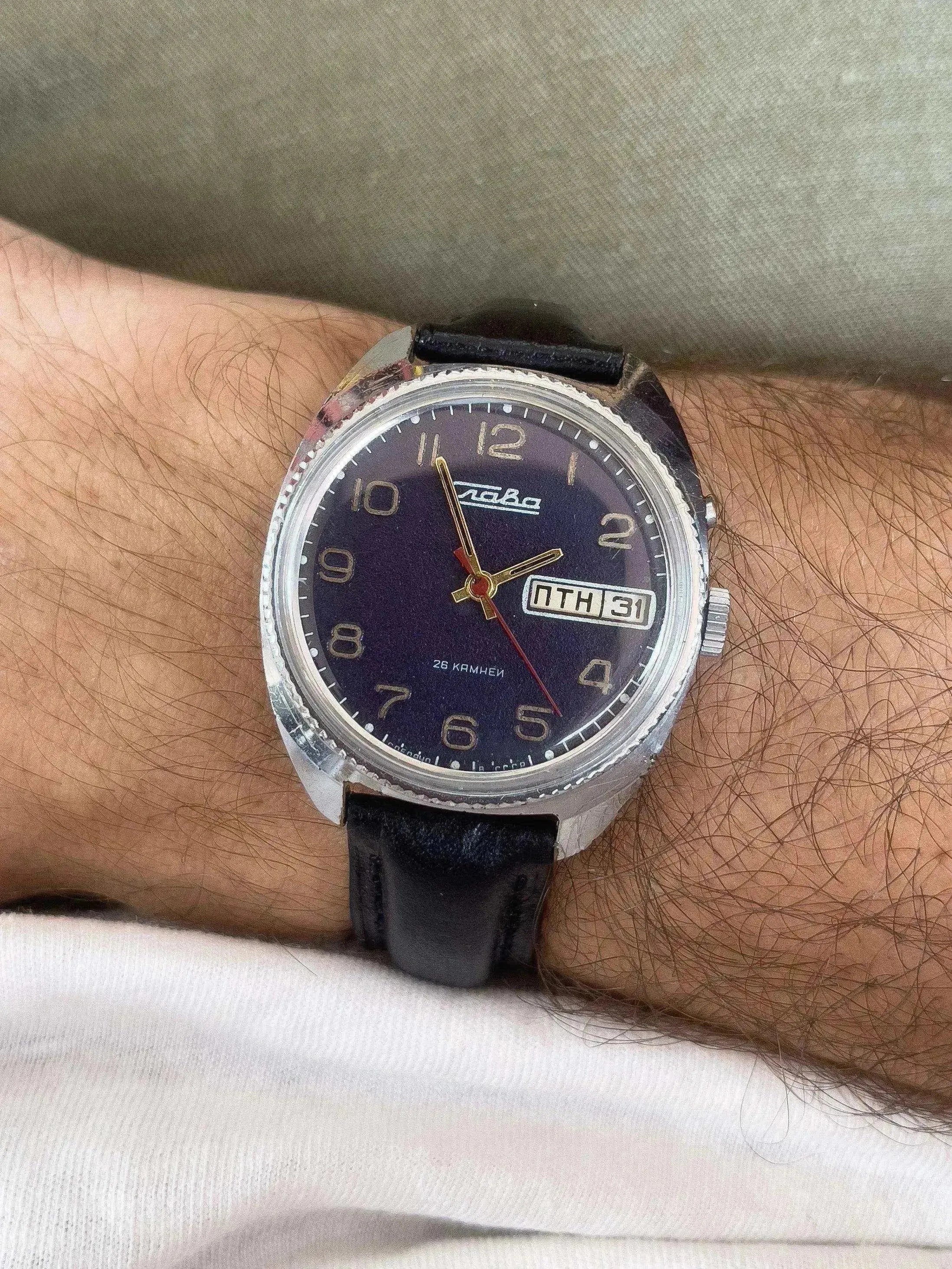 Slava - Daydate Purple - 1980’s - Atelier Victor Paris - Vintage Watch Shop Dubai