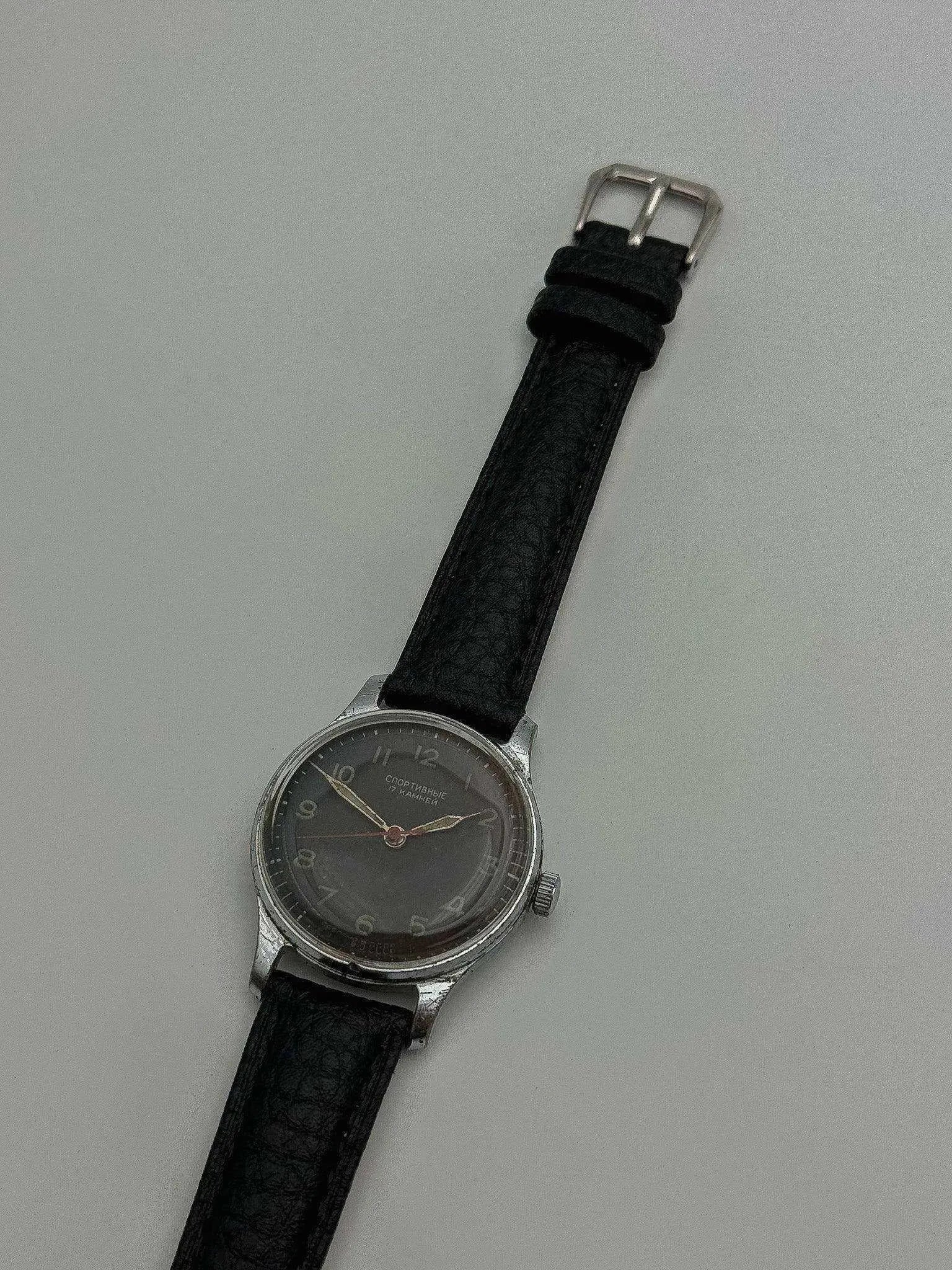 Sportivnie - Military Dial - 1950 - Atelier Victor Paris - Vintage Watch Shop Dubai