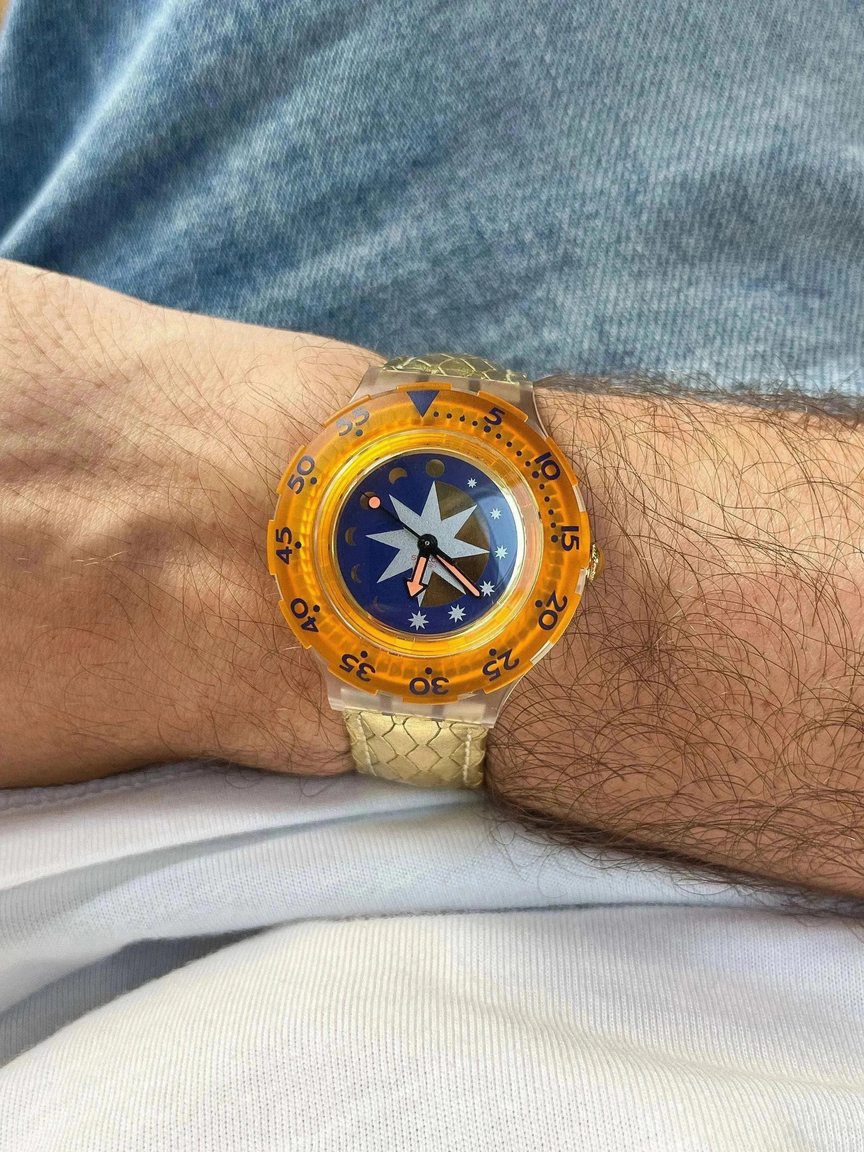 Swatch - Golden Island - Boite et Papier - NOS - 1990s - Atelier Victor