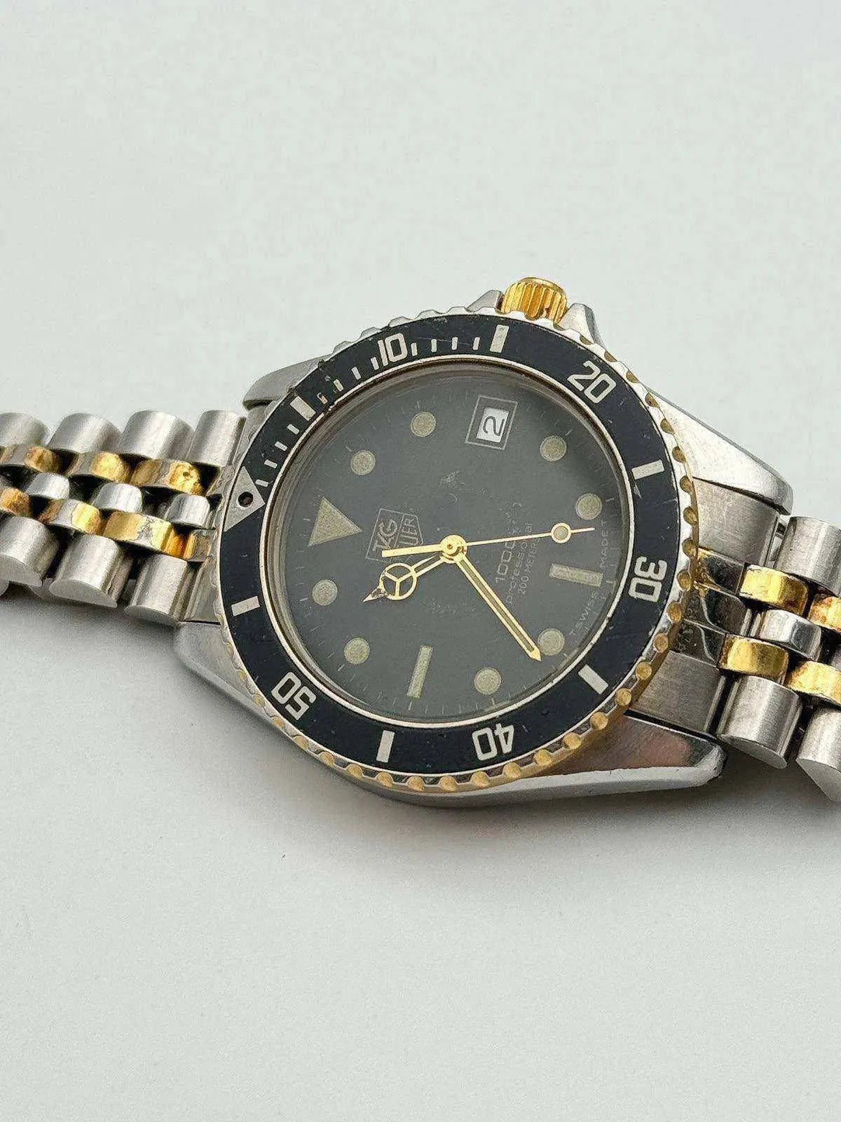 Tag Heuer - 1000 Professional 200 meters Two Tones - 1990’s - Atelier Victor Paris - Vintage Watch Shop Dubai