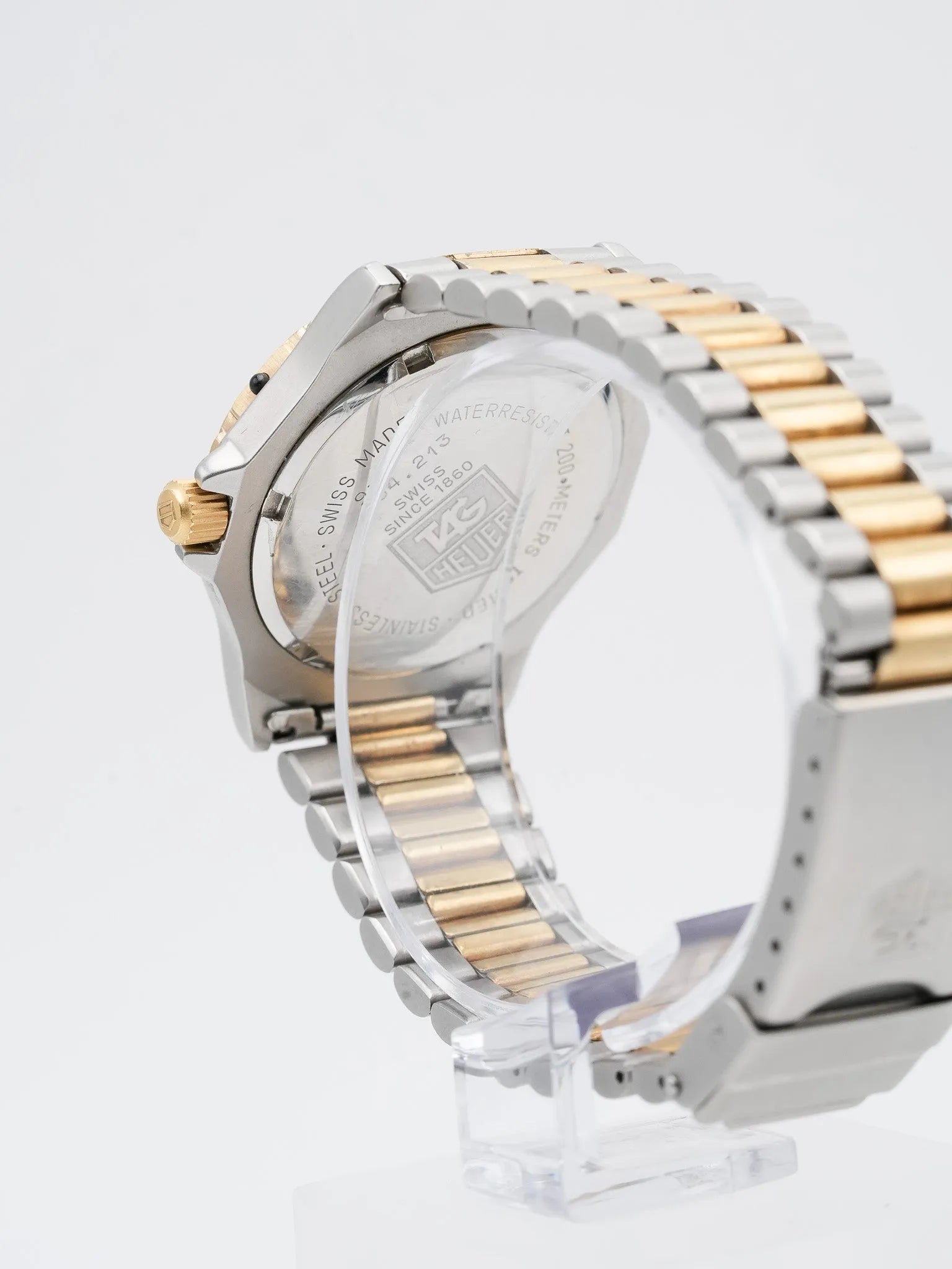 Tag Heuer - 3000 Professional 934.213 Bi-tons Acier Or - 1990s - Atelier Victor Paris - Vintage Watch Shop Dubai