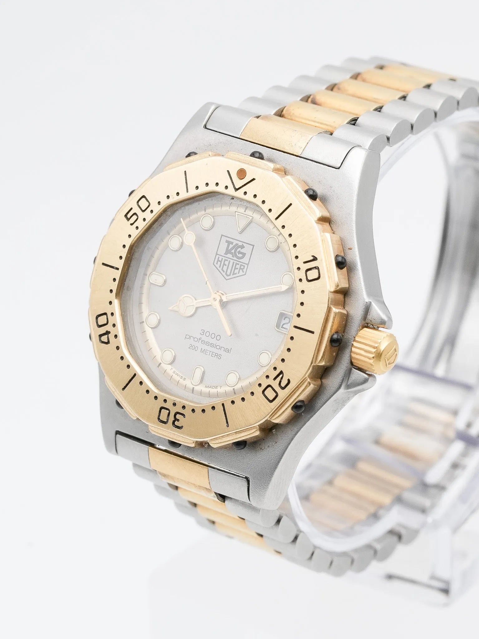 Tag Heuer - 3000 Professional 934.213 Bi-tons Acier Or - 1990s - Atelier Victor Paris - Vintage Watch Shop Dubai