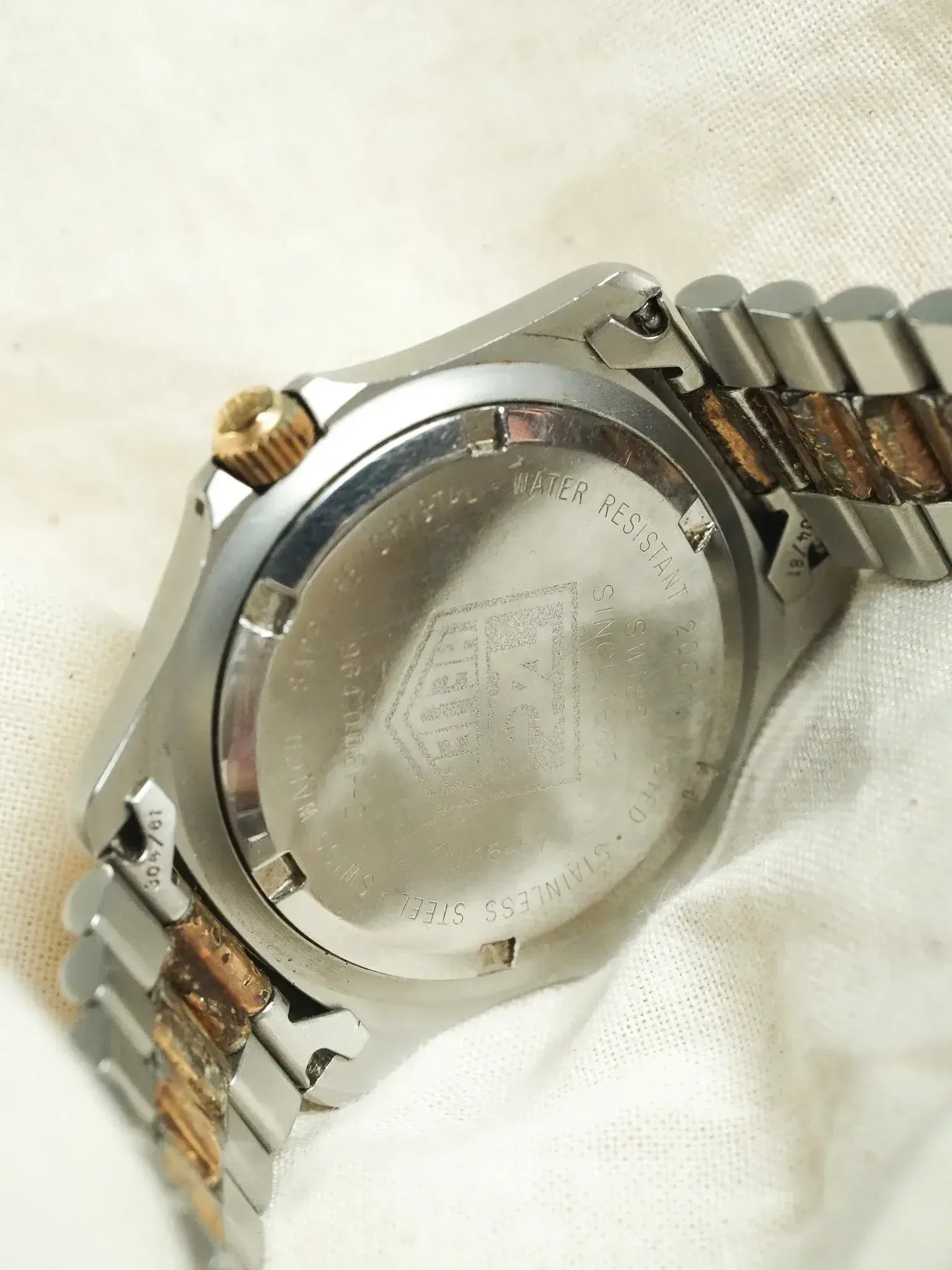 Tag Heuer - Professional 200M Сталь и позолота - 1990s