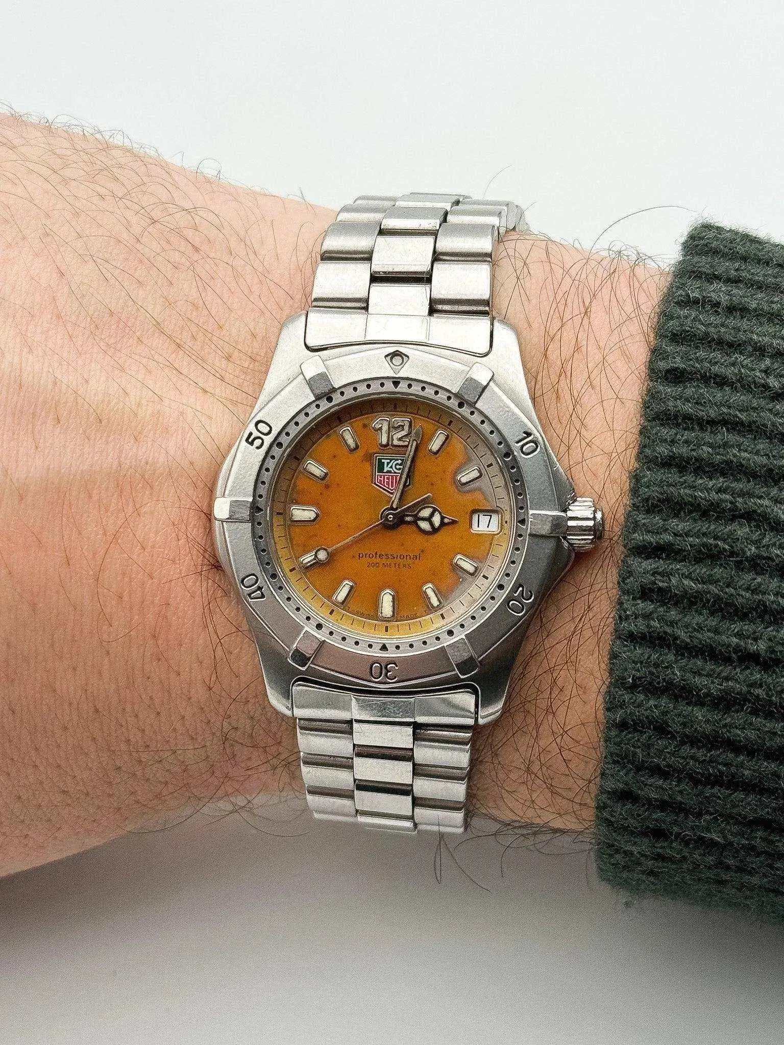 Tag Heuer - Professional 200m Tropical - 1990s - Atelier Victor Paris - Vintage Watch Shop Dubai