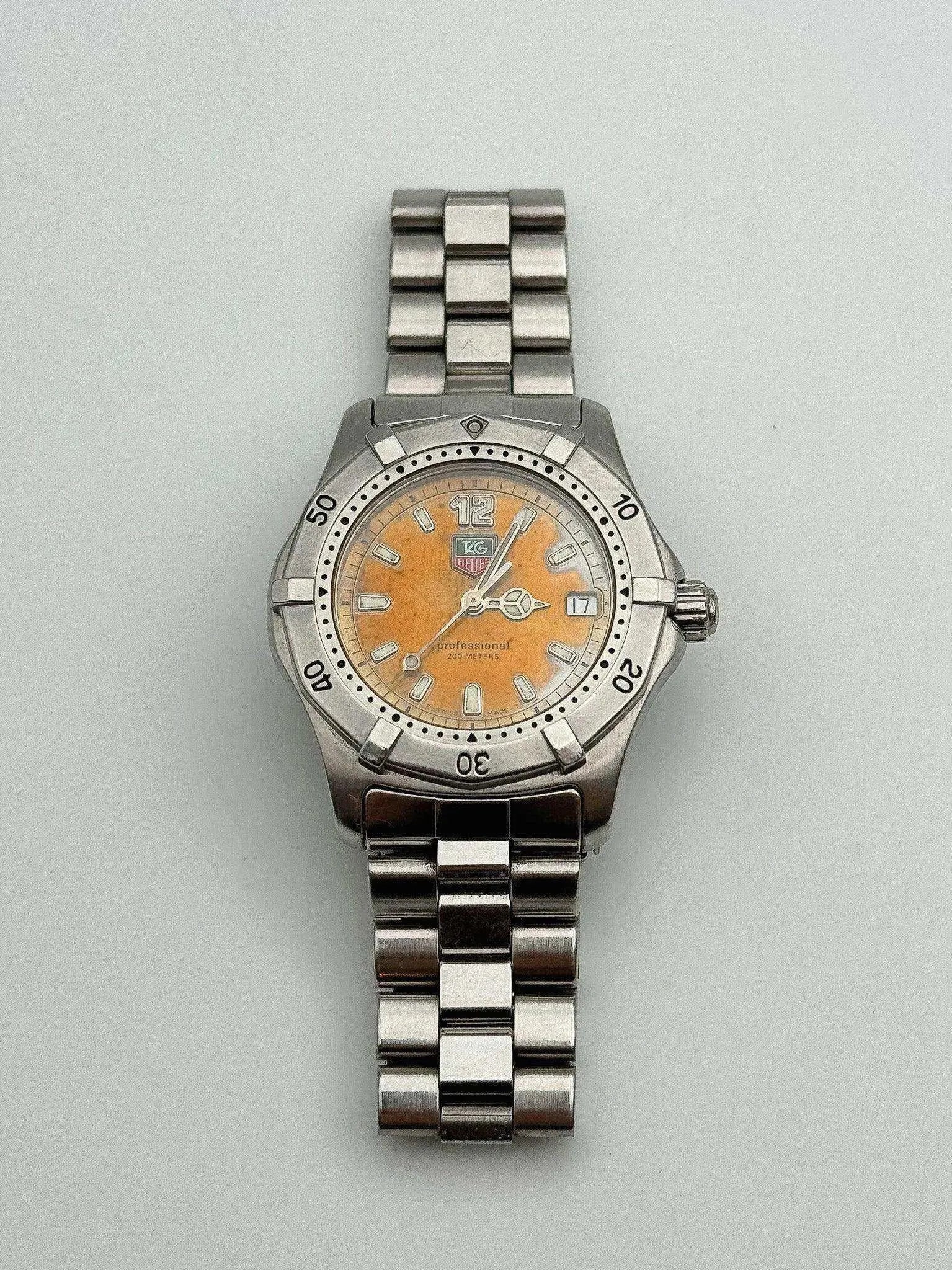 Tag Heuer - Professional 200m Tropical - 1990s - Atelier Victor Paris - Vintage Watch Shop Dubai