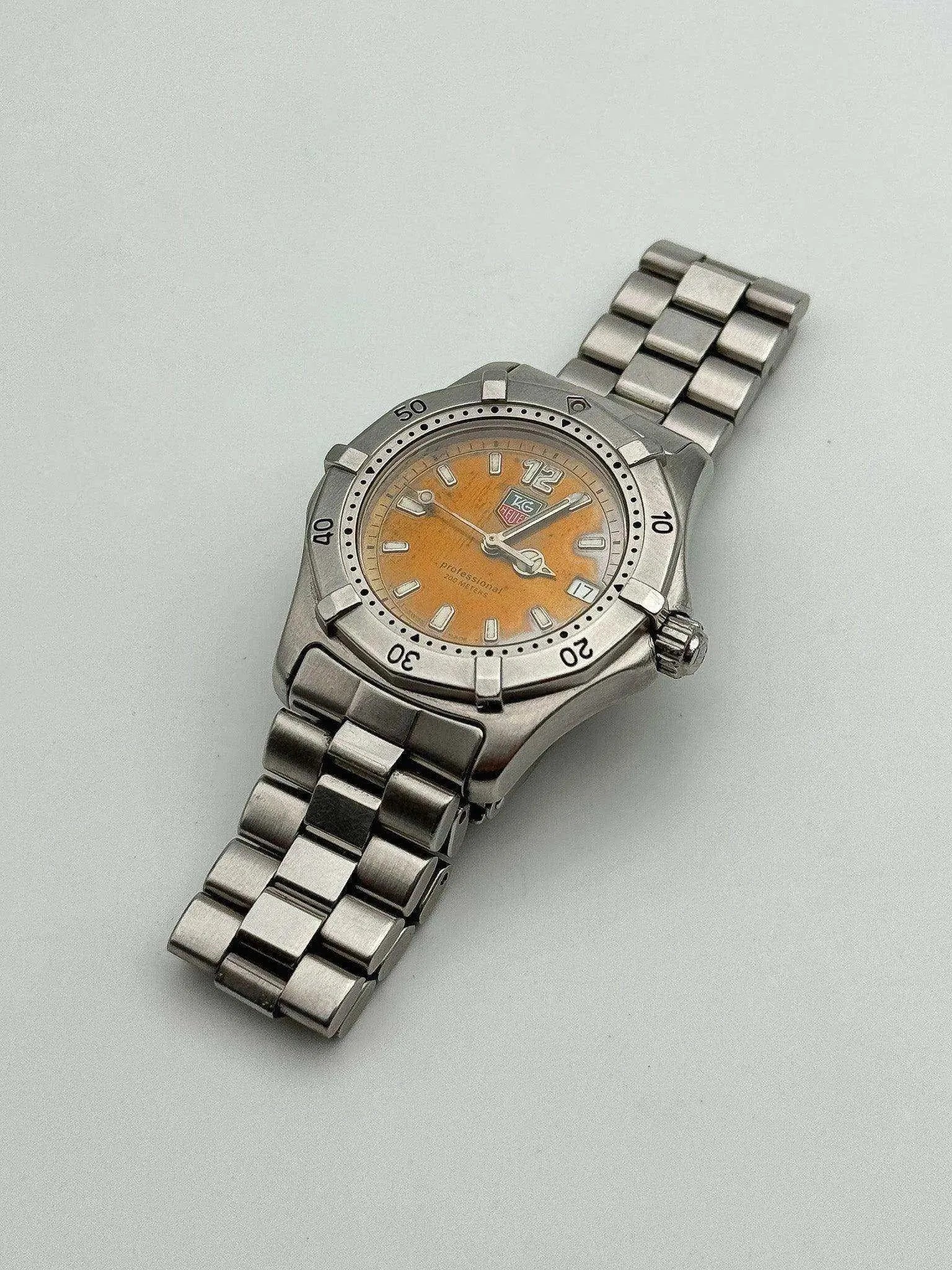 Tag Heuer - Professional 200m Tropical - 1990s - Atelier Victor Paris - Vintage Watch Shop Dubai