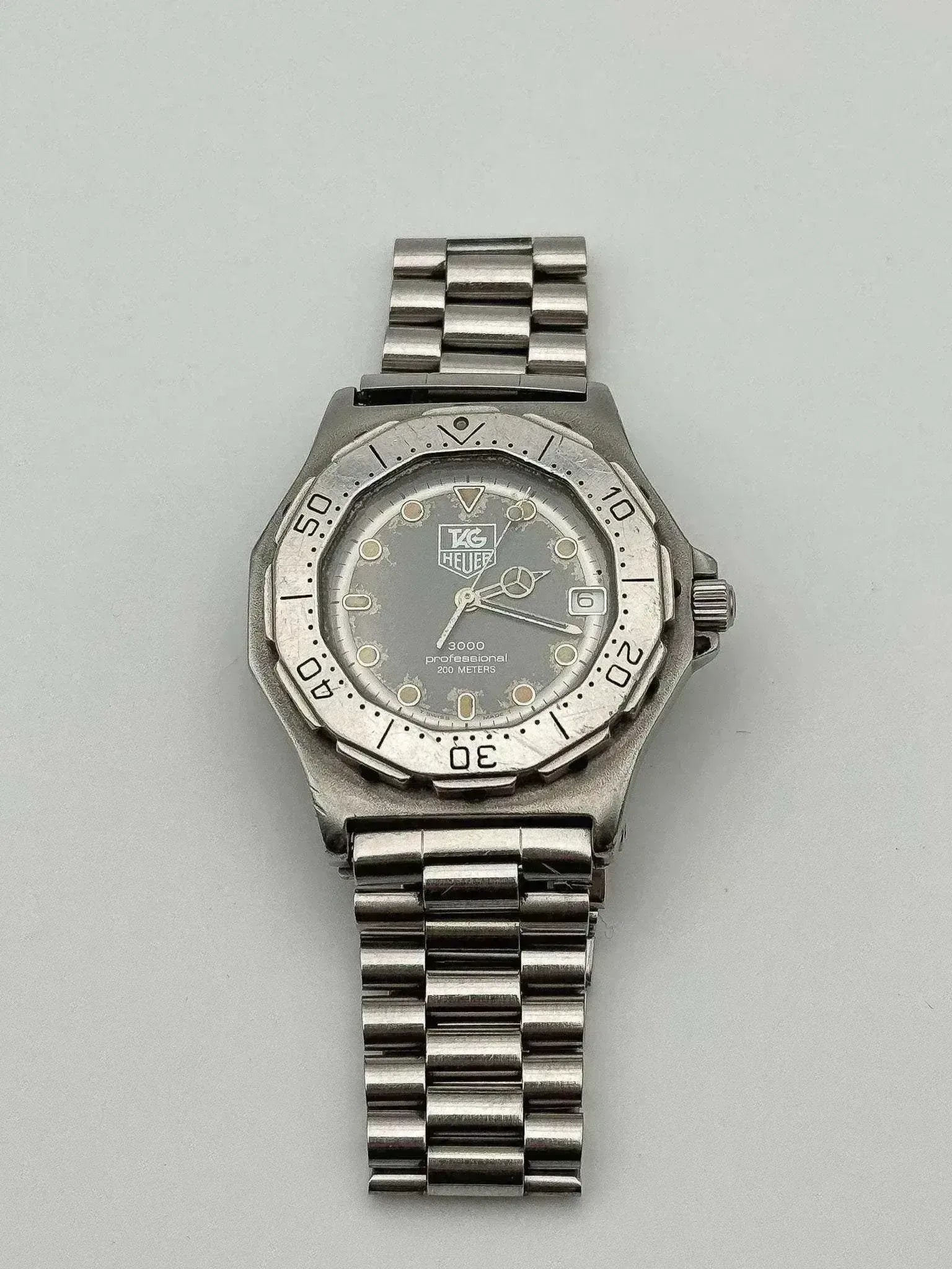 Tag Heuer - Professional 3000 Gray Patina - 1990's - Atelier Victor