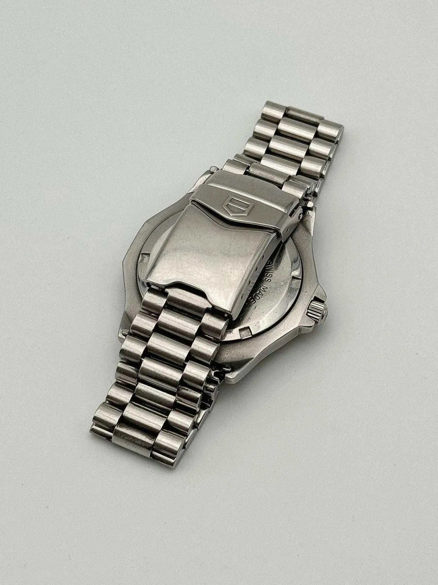 Tag Heuer - Professional 3000 Gris Index patiné - 1990s - Atelier Victor Paris - Vintage Watch Shop Dubai