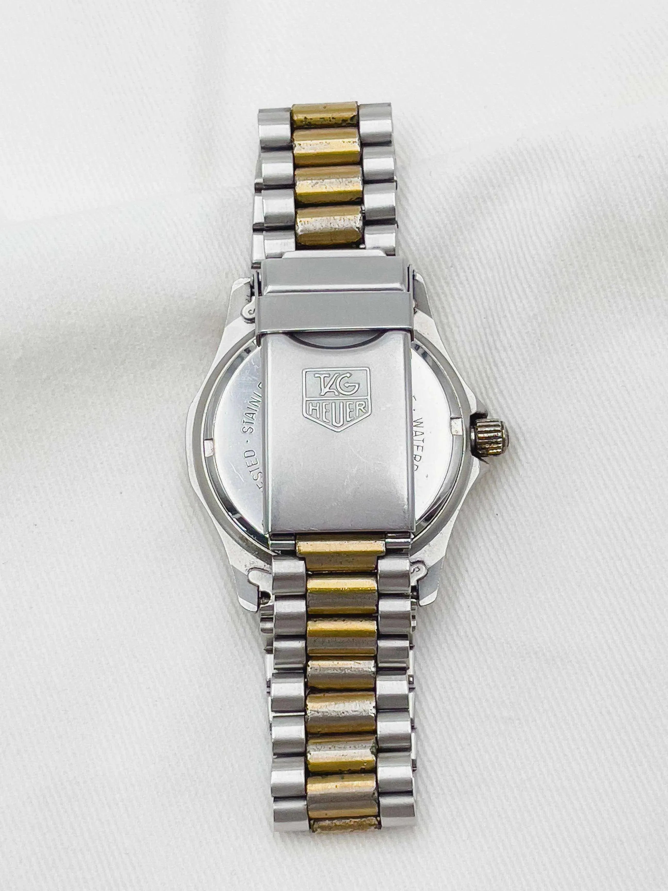 Tag Heuer - Professionnel 2000 Gold Patinée - 1990s - Atelier Victor Paris - Vintage Watch Shop Dubai