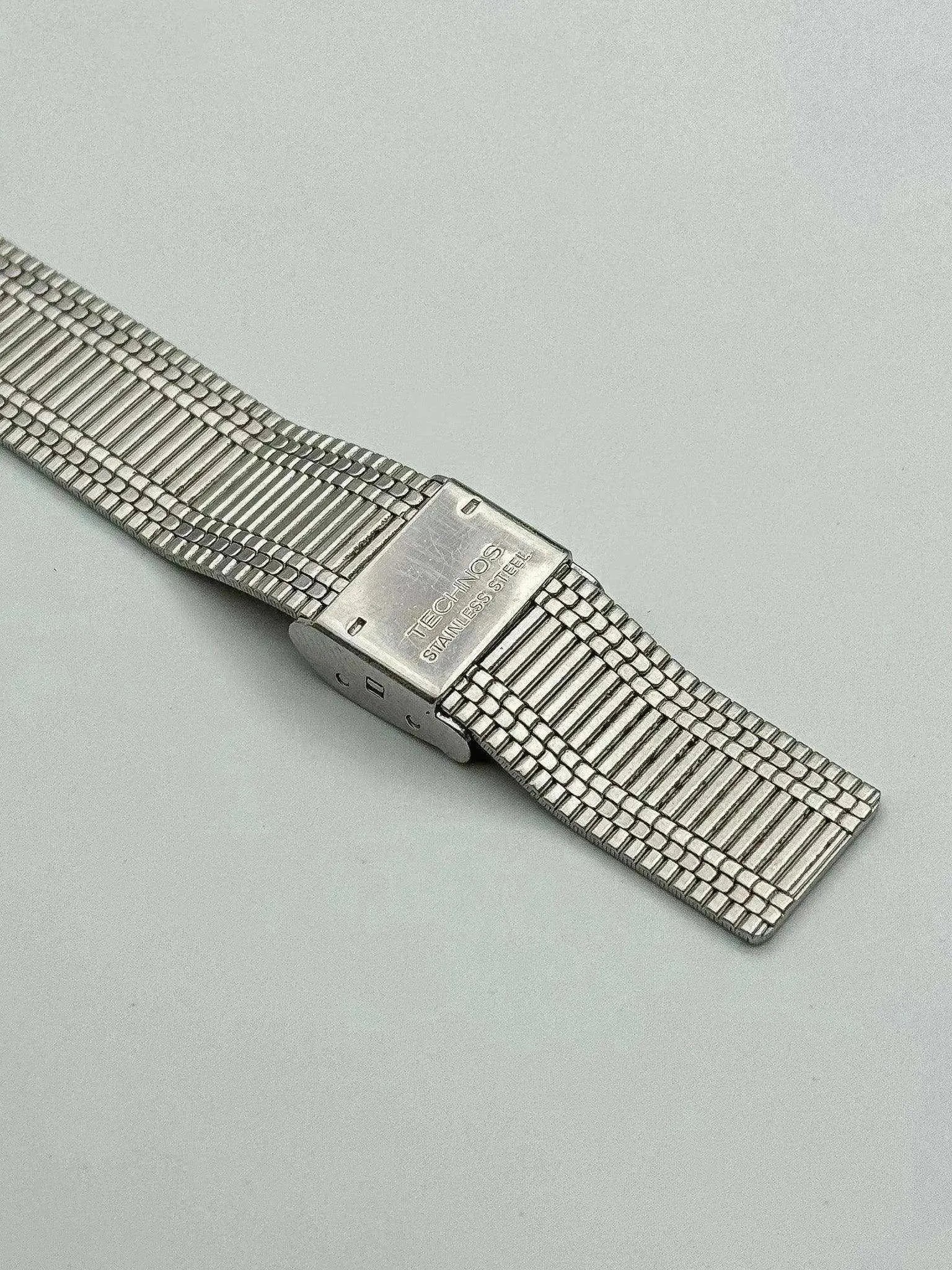 Technos - Black Steel - 1980s - Atelier Victor Paris - Vintage Watch Shop Dubai