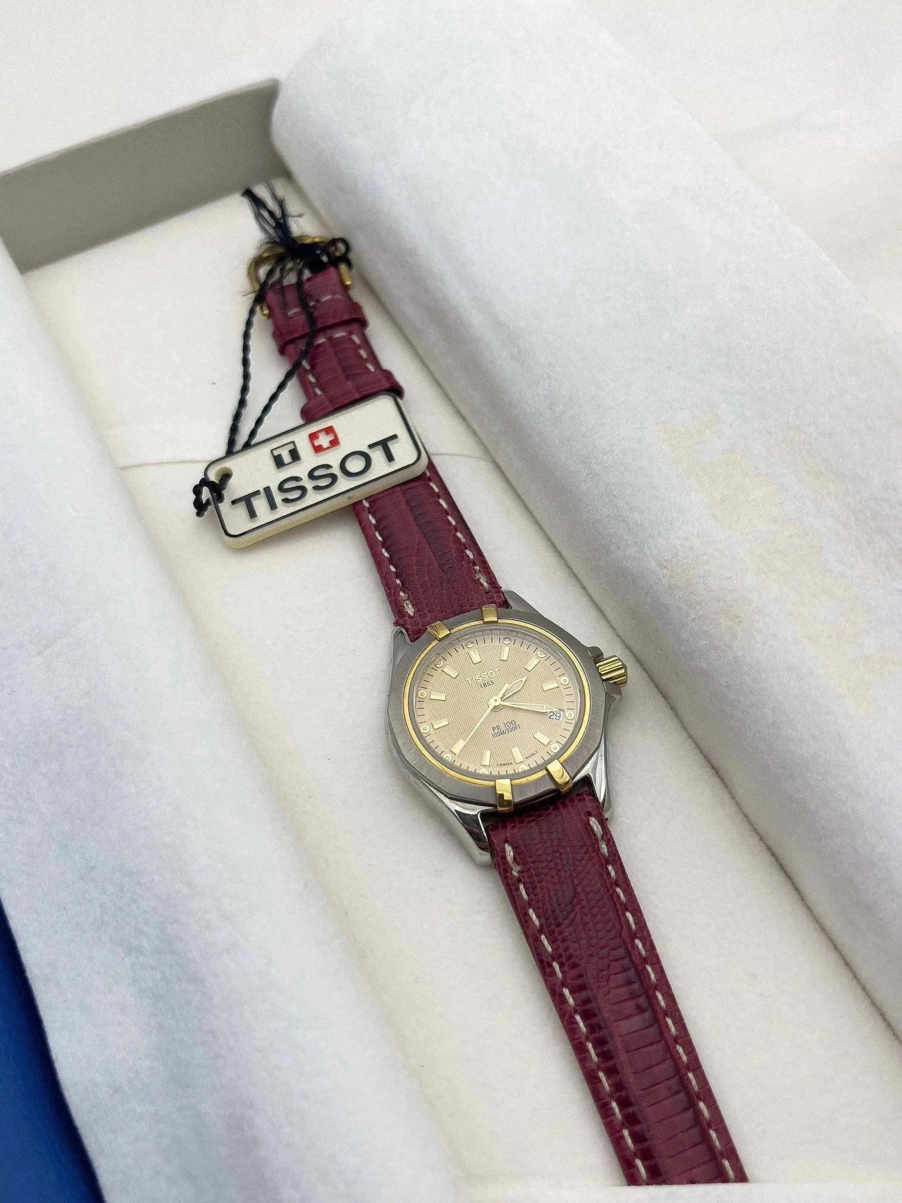 Tissot- Femme Or Mini PR100 - Boite & Papier - 2000s - Atelier Victor