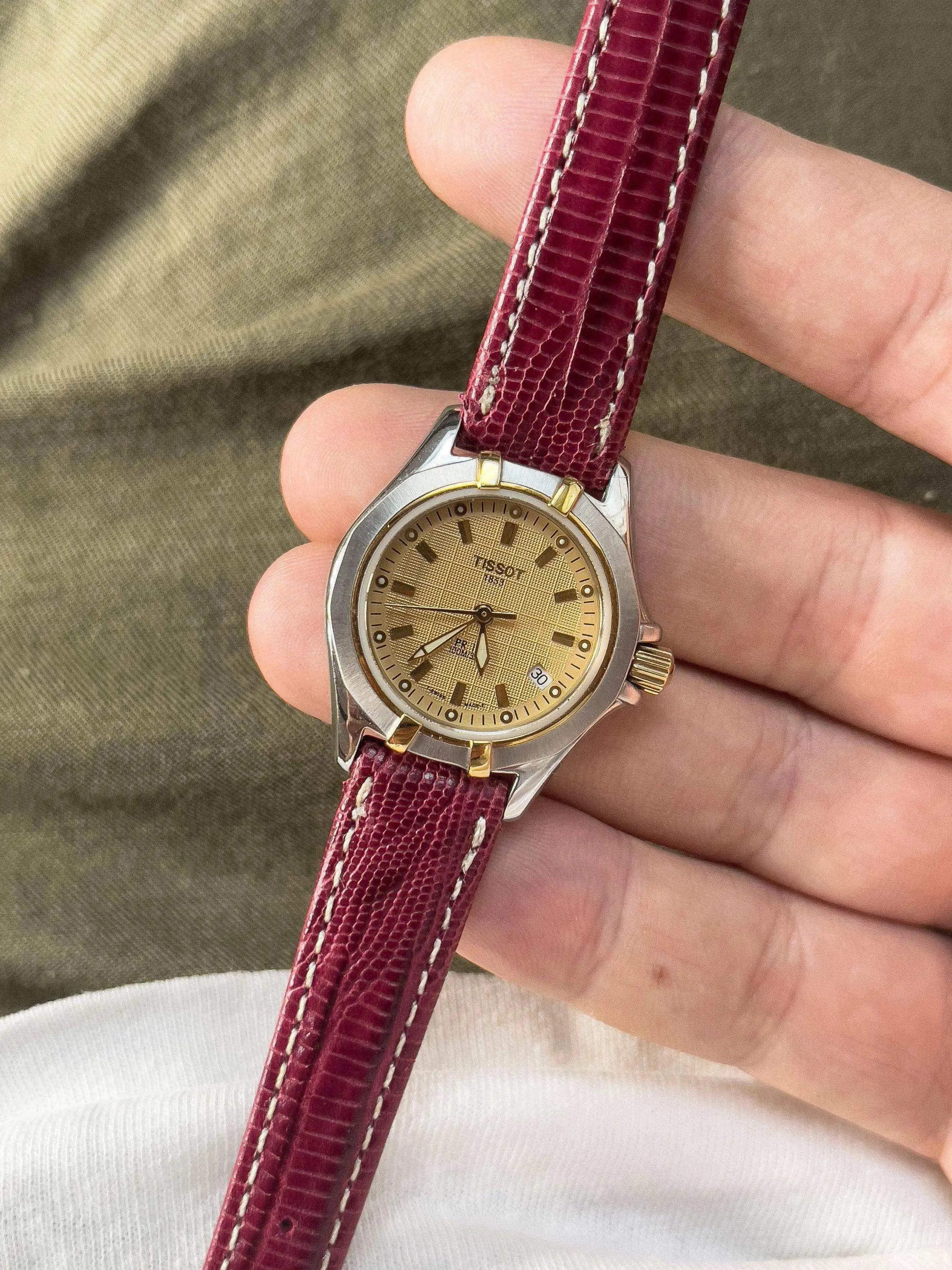 Tissot- Femme Or Mini PR100 - Boite & Papier - 2000s - Atelier Victor Paris - Vintage Watch Shop Dubai