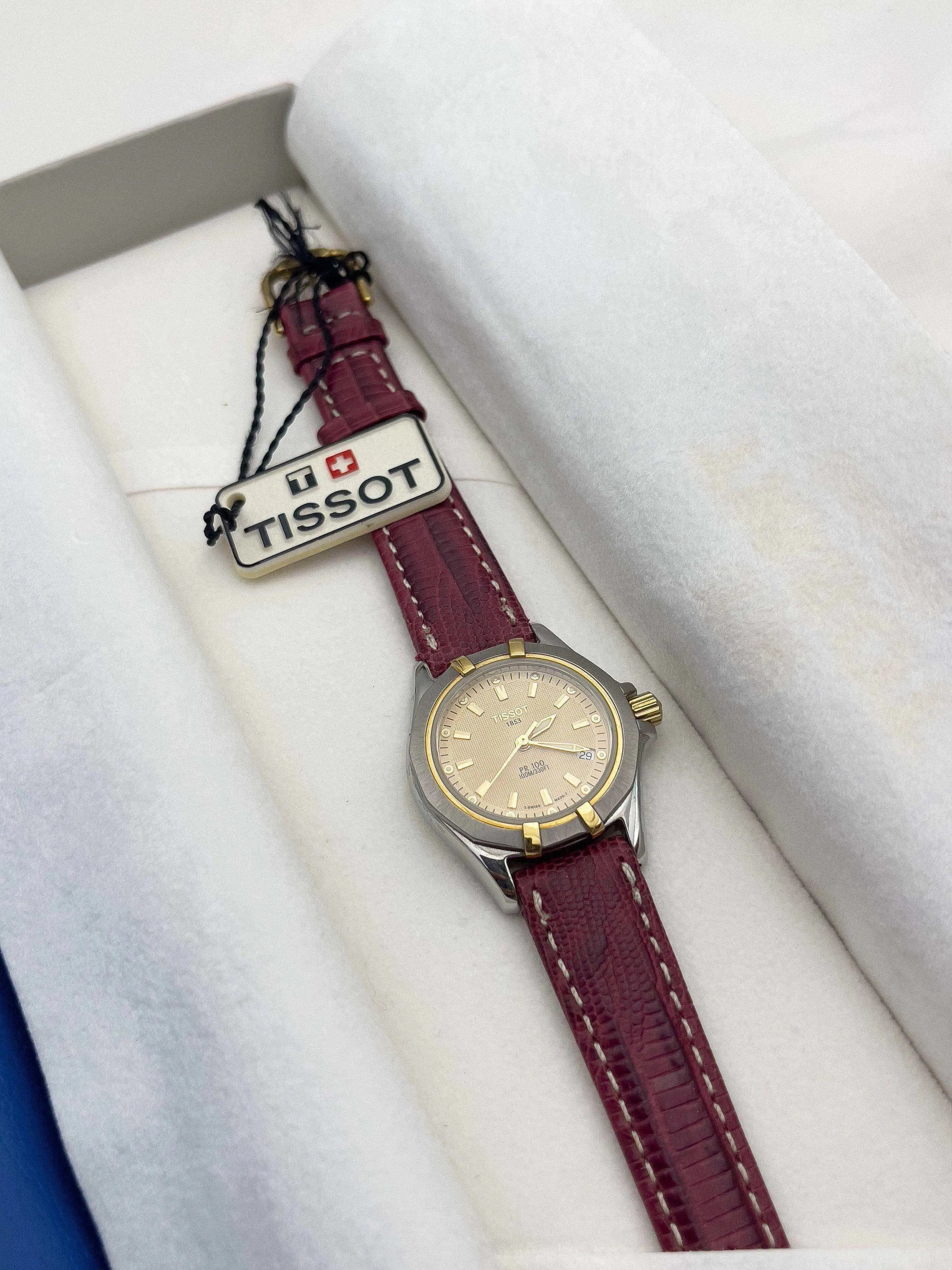 Tissot- Femme Or Mini PR100 - Boite & Papier - 2000s - Atelier Victor Paris - Vintage Watch Shop Dubai