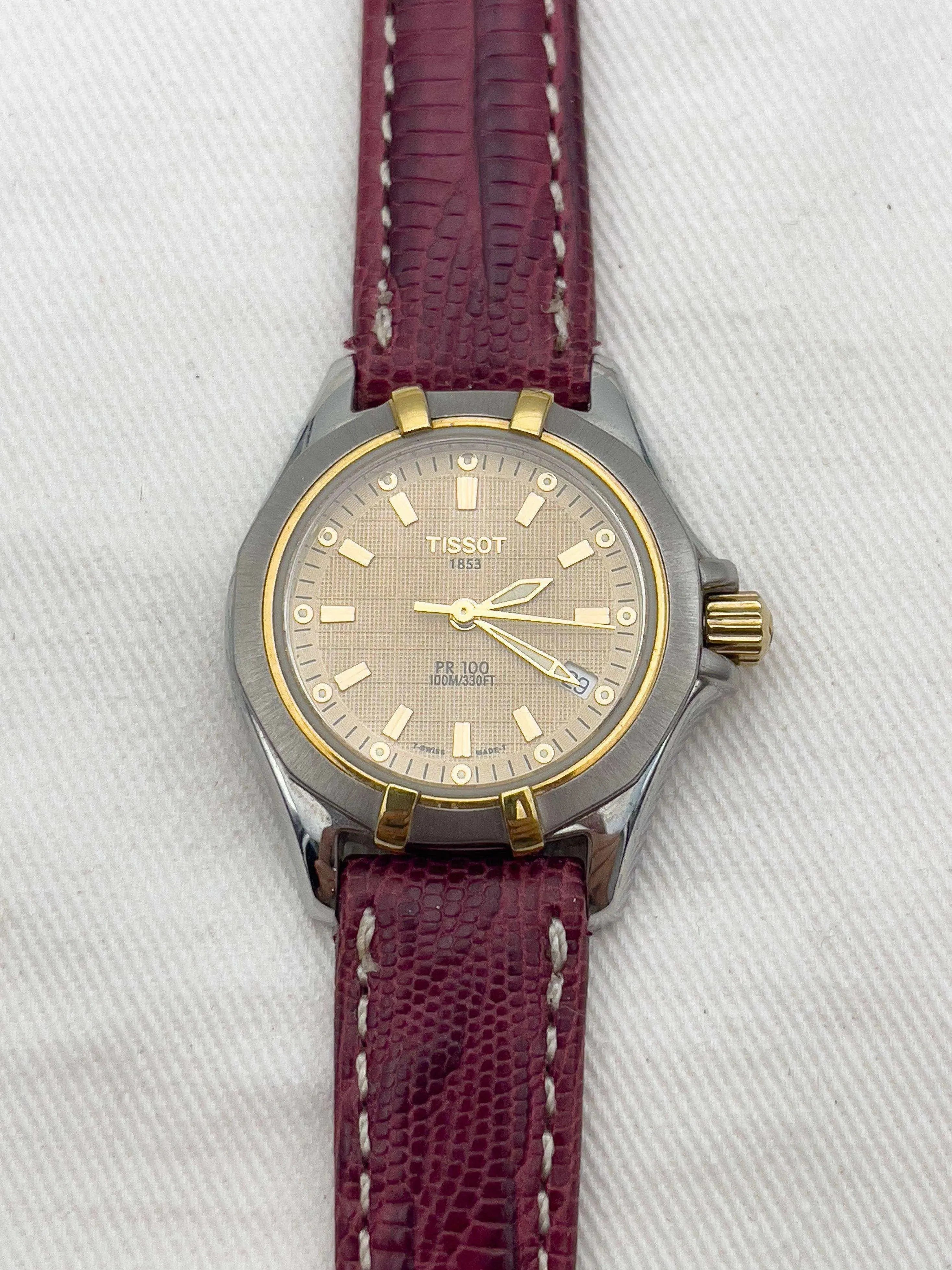 Tissot- Femme Or Mini PR100 - Boite & Papier - 2000s - Atelier Victor Paris - Vintage Watch Shop Dubai