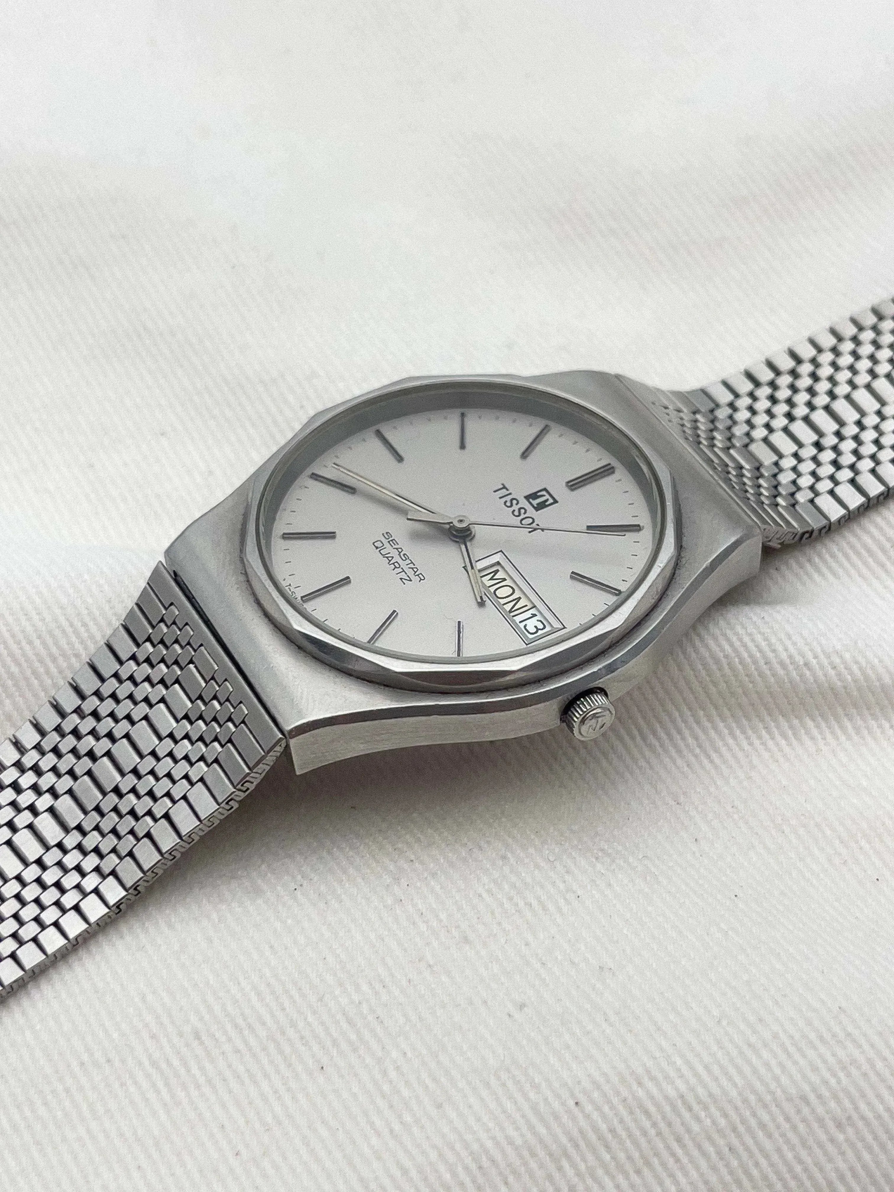 Tissot - Seastar DayDate Acier - 1990s - Atelier Victor