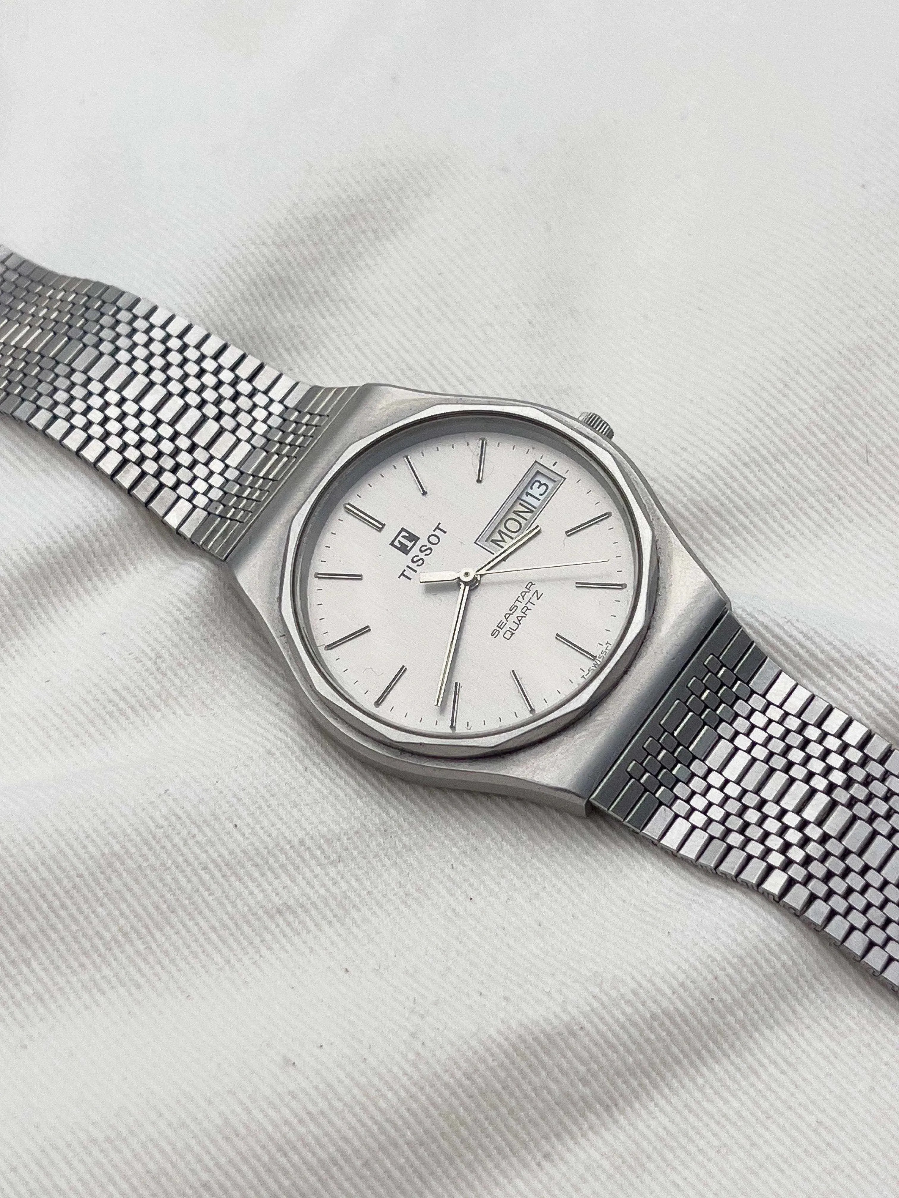 Tissot - Seastar DayDate Acier - 1990s - Atelier Victor - Vintage  Shop
