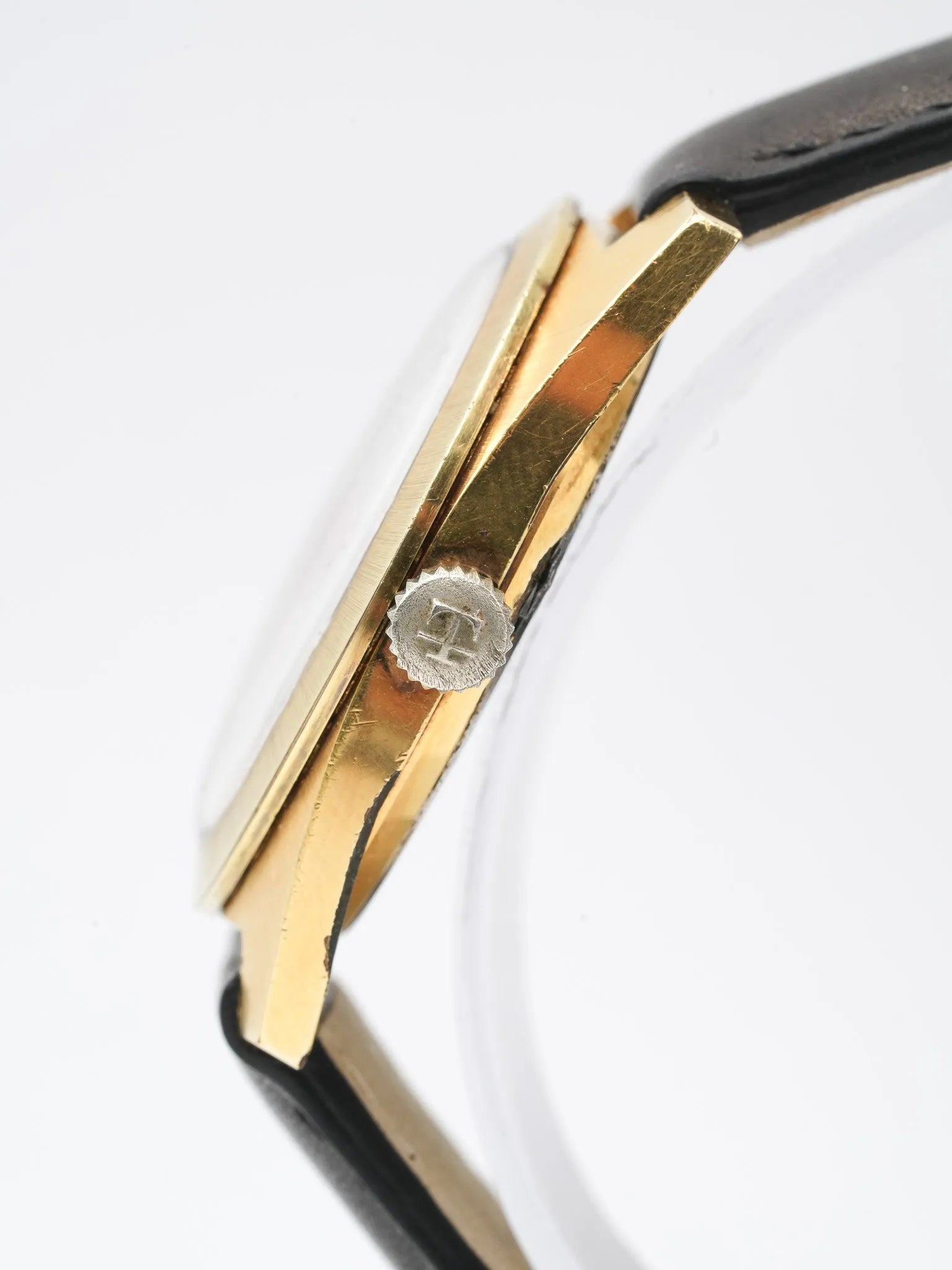 Tissot - Seastar Seven Plaqué or trotteuse Orange - 1970s - Atelier Victor Paris - Vintage Watch Shop Dubai