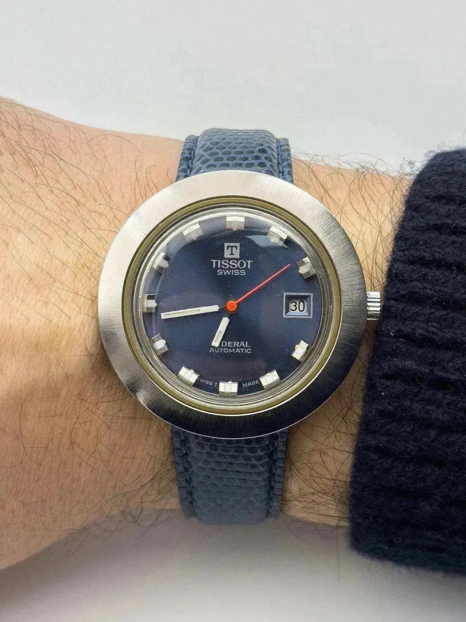 Tissot - Sideral Fiberglass Bleu - 1970s - Atelier Victor