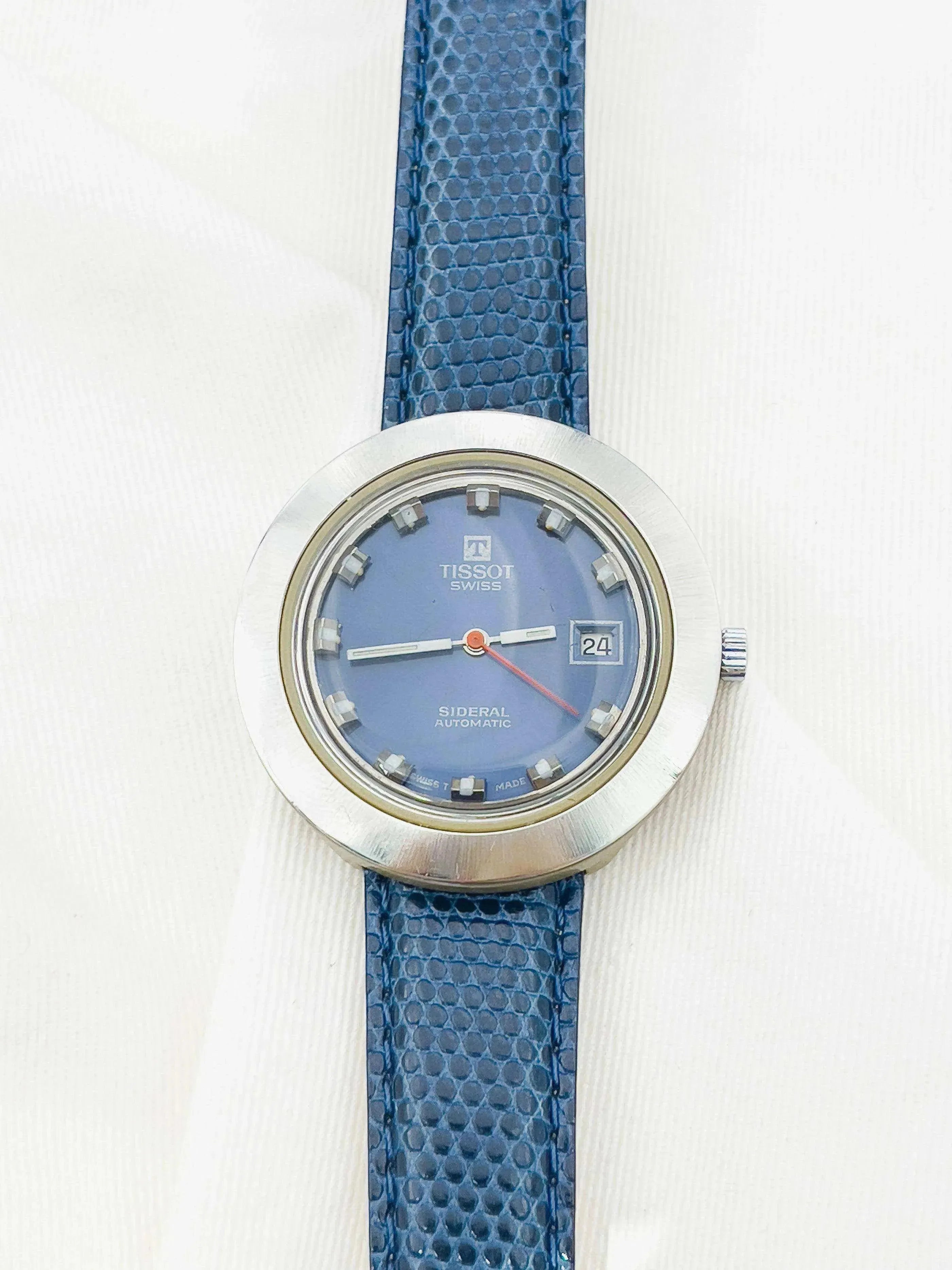 Tissot - Sideral Fiberglass Bleu - 1970s - Atelier Victor Paris - Vintage Watch Shop Dubai