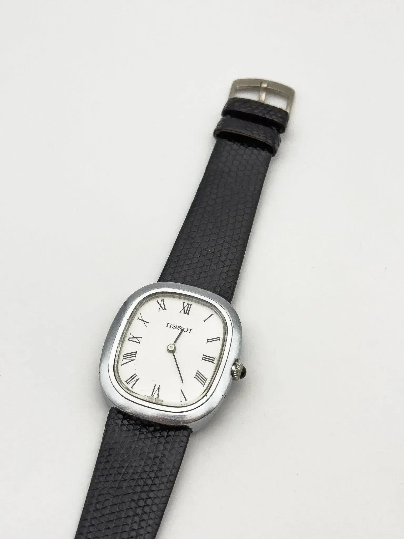 Tissot - Tonneau Romain Cabochon - 1970s - Atelier Victor