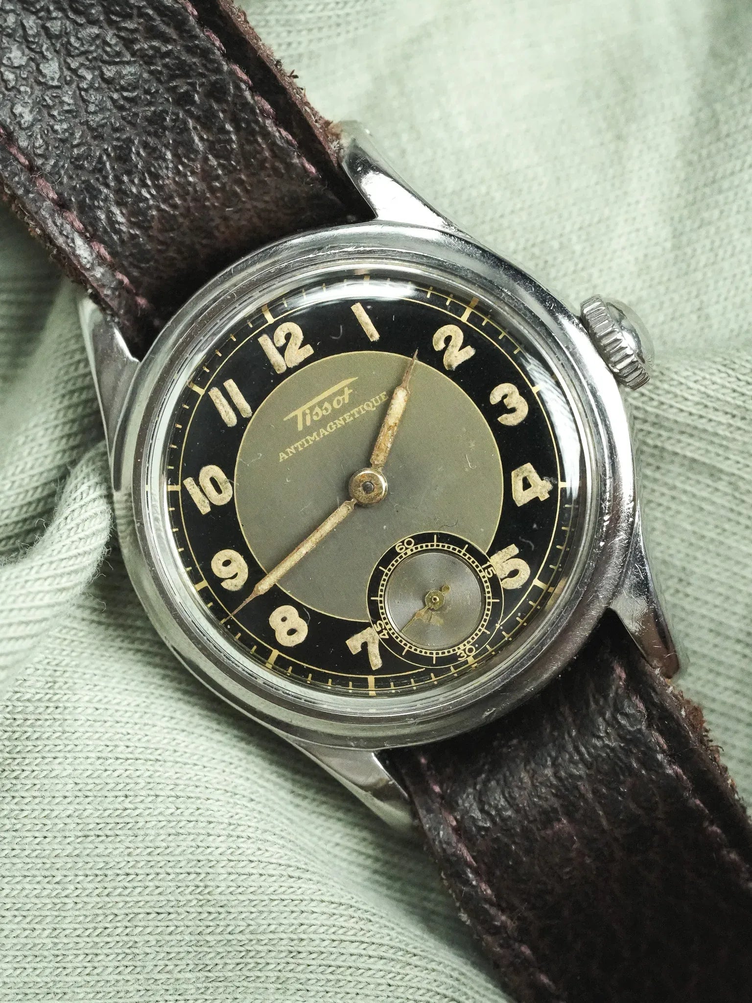 Tissot - Tuxedo Patine Noir WWII - 1943 - Atelier Victor