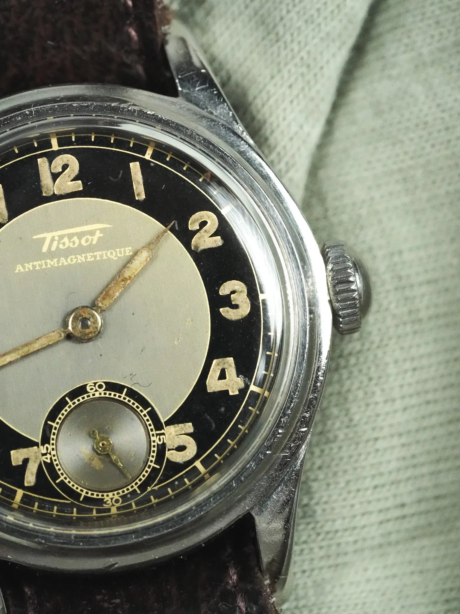 Tissot - Tuxedo Patine Noir WWII - 1943 - Atelier Victor