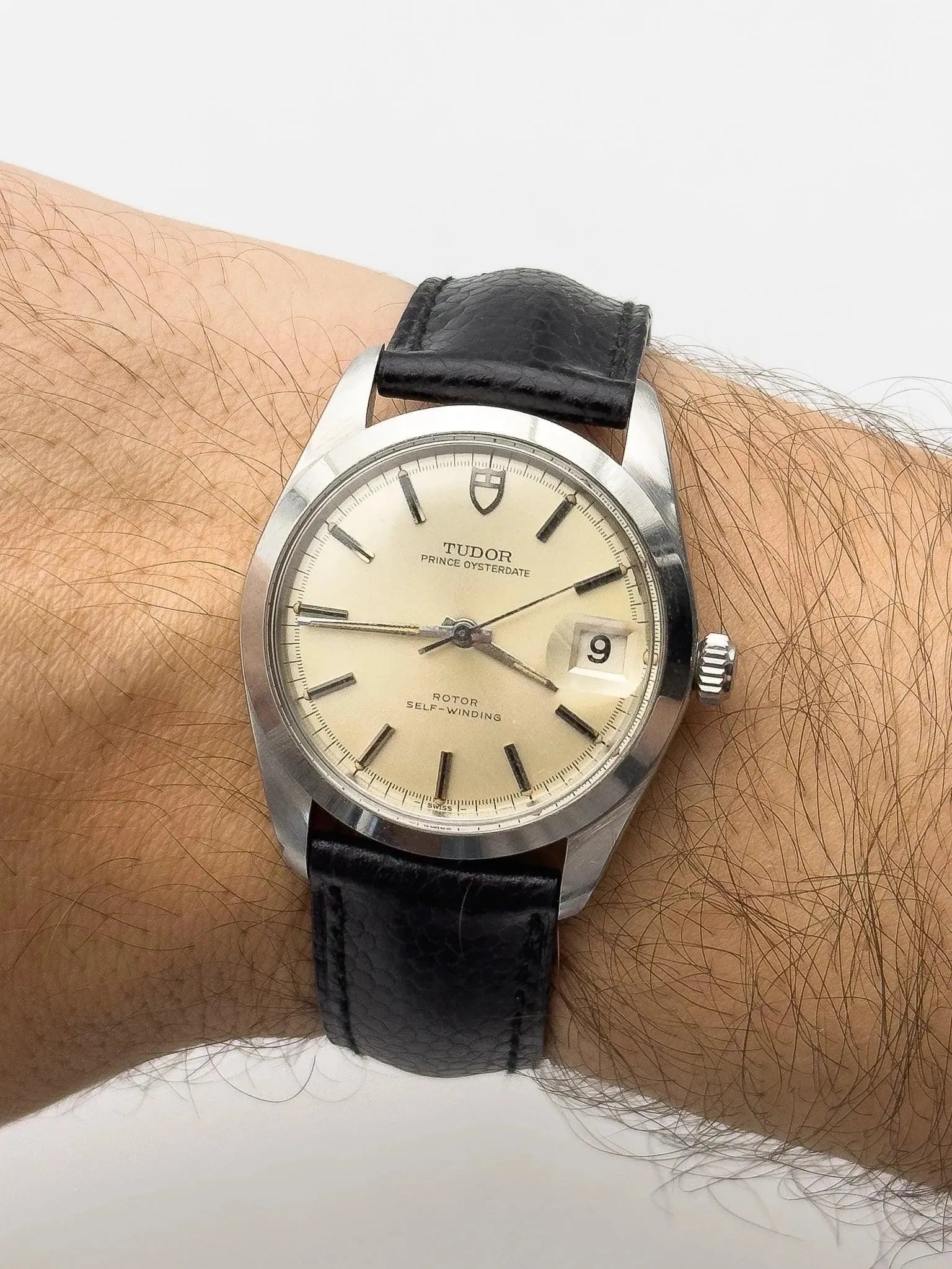 Tudor Rolex - Prince Oysterdate Tritium Plots - 1970s - Atelier Victor Paris - Vintage Watch Shop Dubai