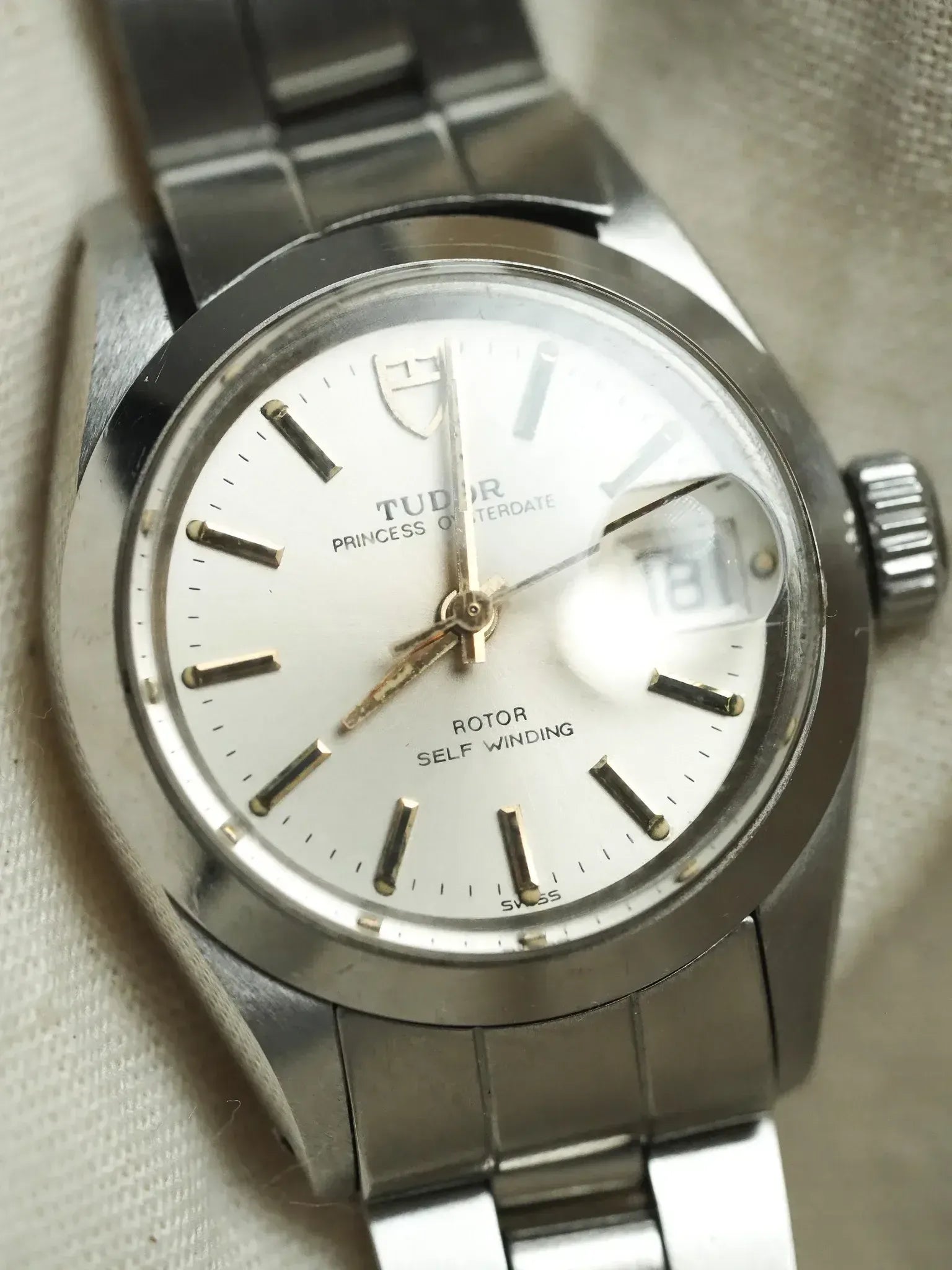 Tudor x Rolex - Princess Oysterdate 24mm Automatique Acier référence 92400 - 1985 - Atelier Victor