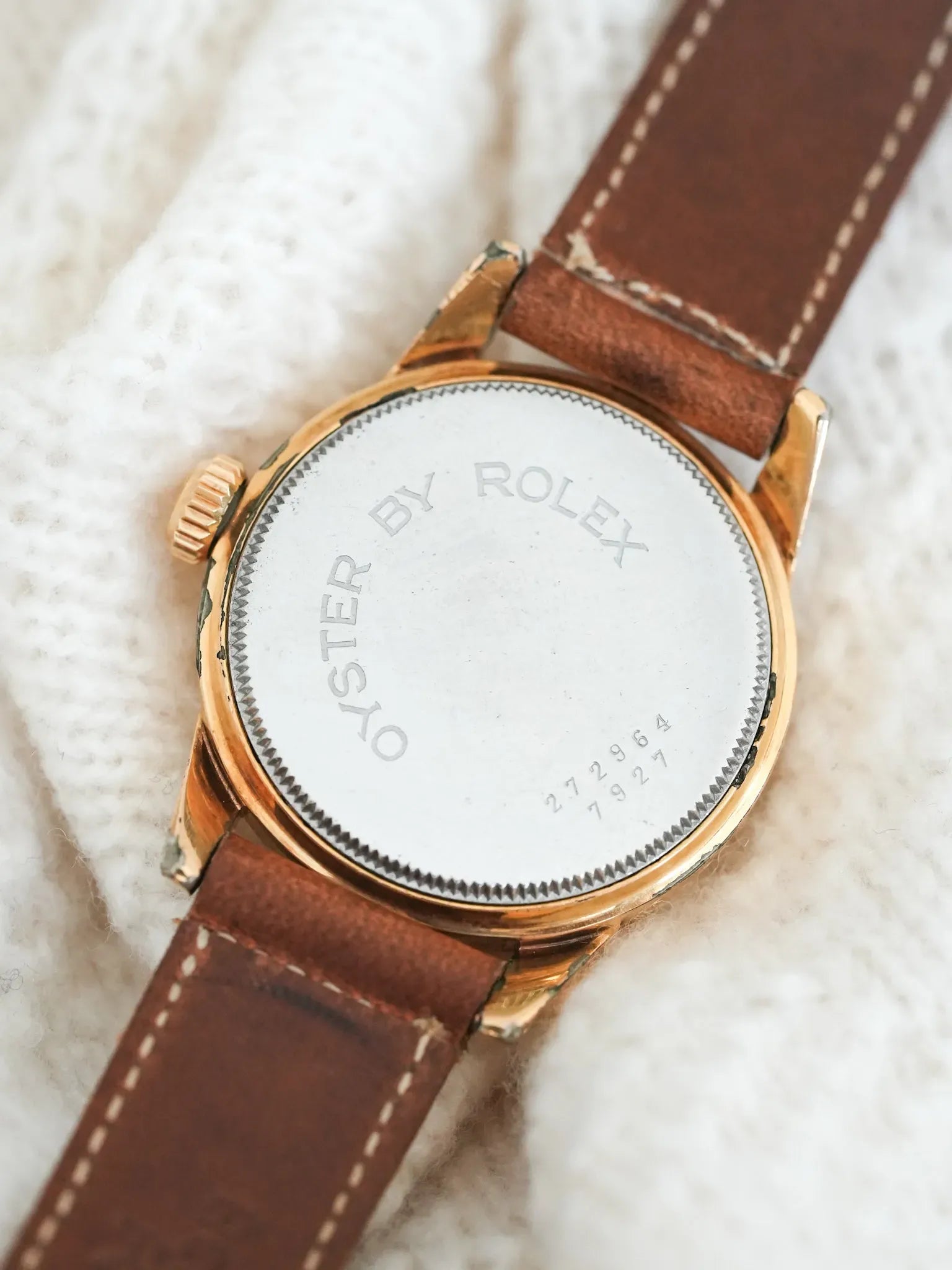 Tudor x Rolex - RARE Oyster Edition Athlete 7927 plaqué or - 1959 - Atelier Victor