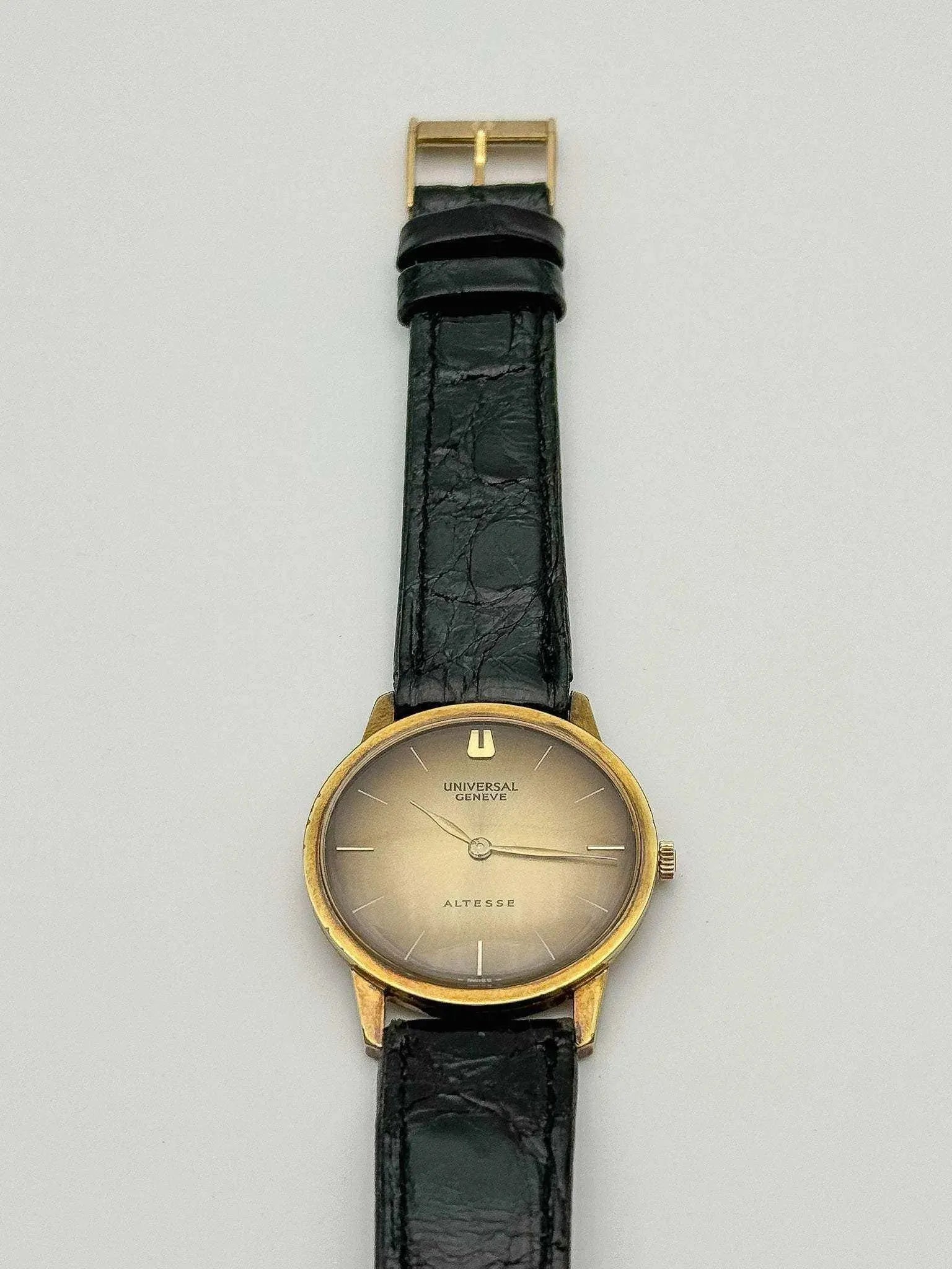 Universal Genève - Altesse Bronze - 1970s - Atelier Victor Paris - Vintage Watch Shop Dubai