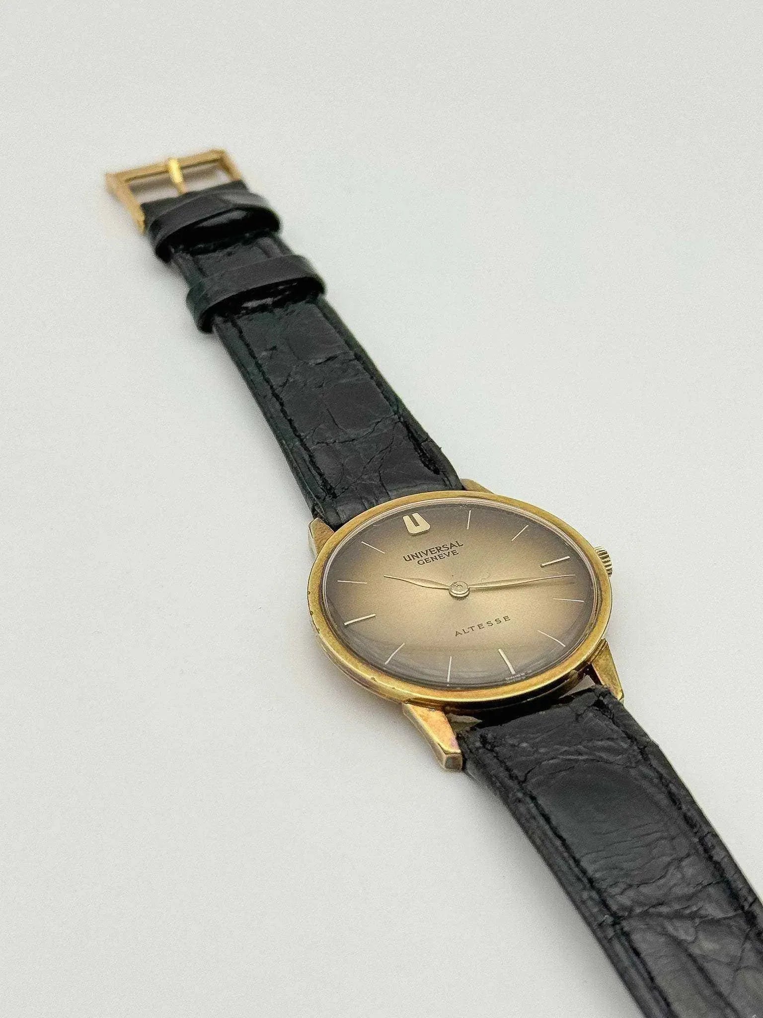Universal Genève - Altesse Bronze - 1970s - Atelier Victor Paris - Vintage Watch Shop Dubai