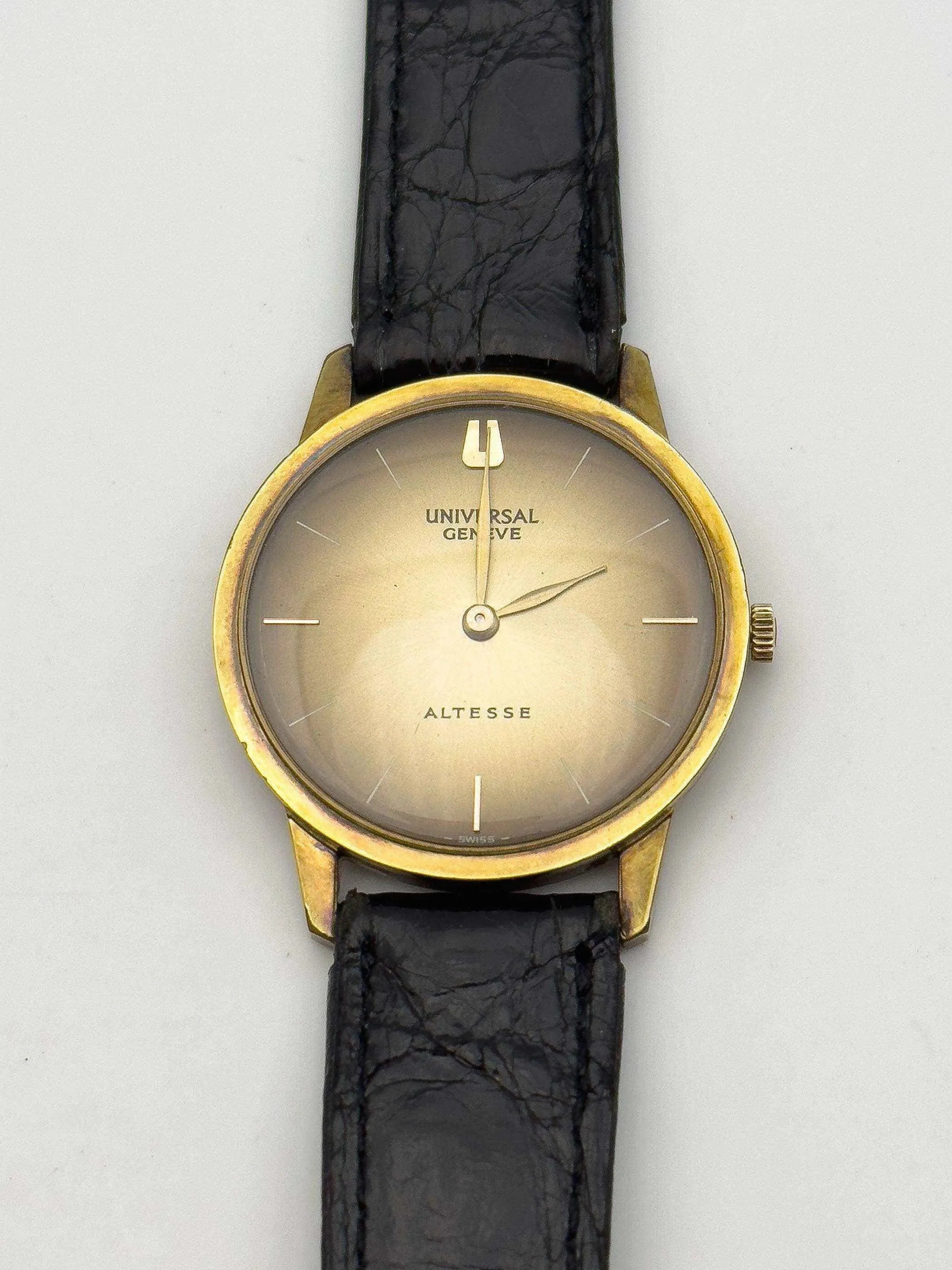 Universal Genève - Altesse Bronze - 1970s - Atelier Victor Paris - Vintage Watch Shop Dubai
