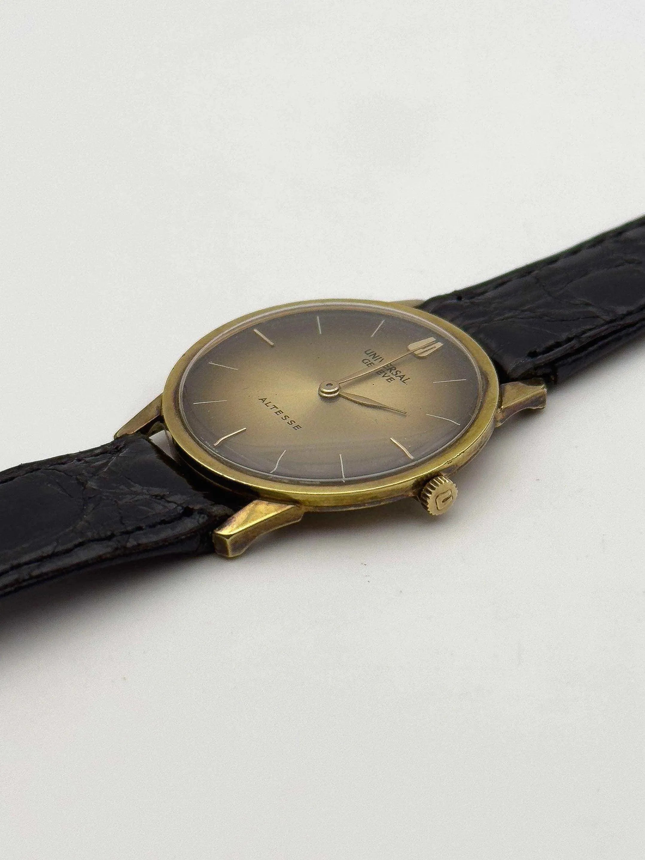 Universal Genève - Altesse Bronze - 1970s - Atelier Victor Paris - Vintage Watch Shop Dubai