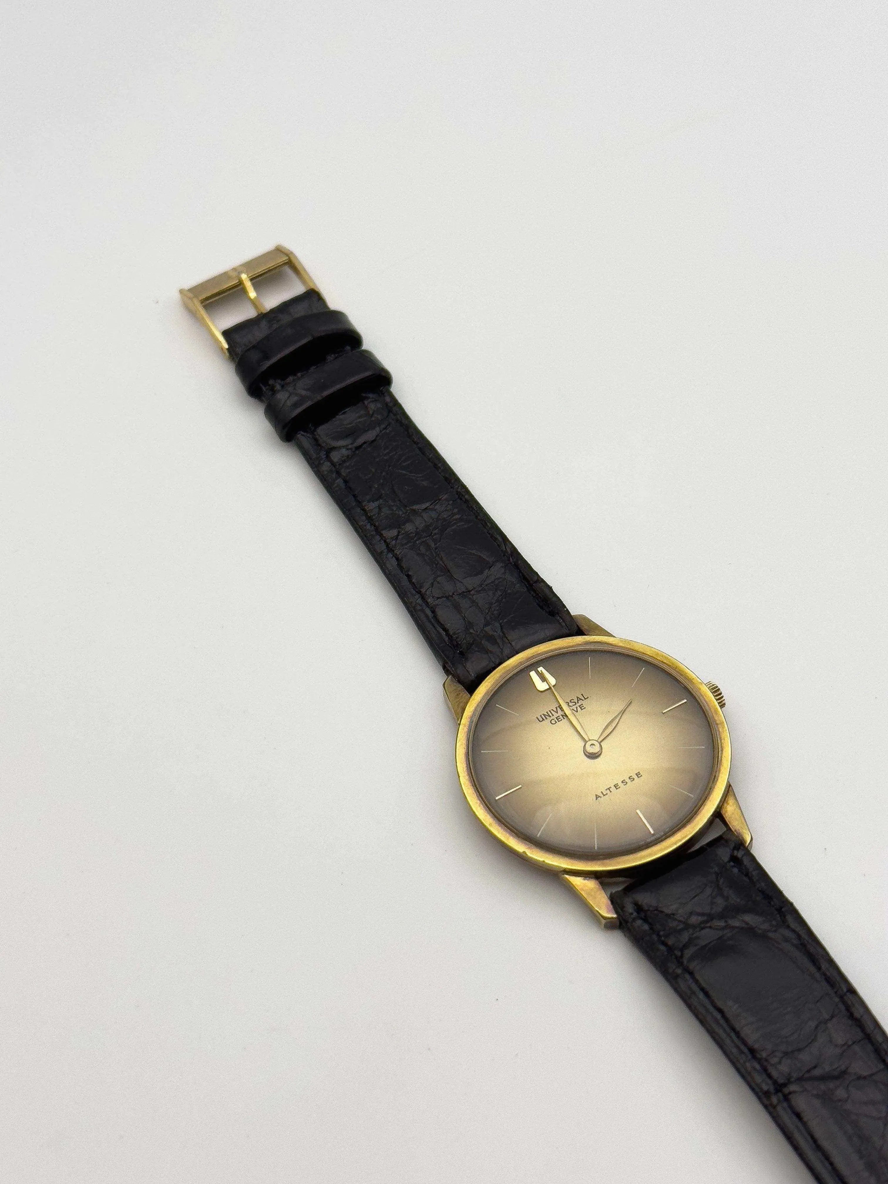 Universal Genève - Altesse Bronze - 1970s - Atelier Victor Paris - Vintage Watch Shop Dubai