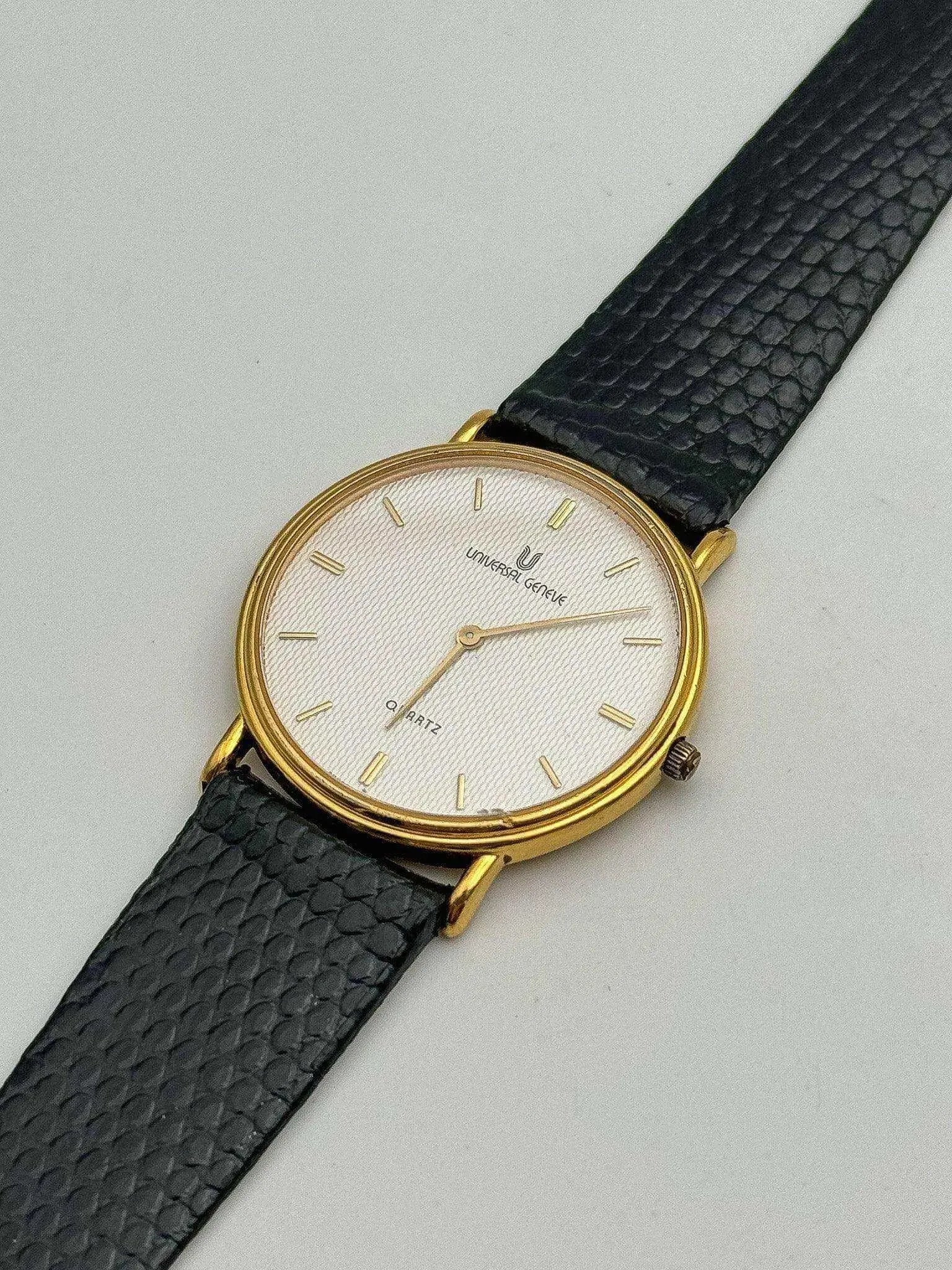 Universal Genève - Clous de Paris Ultra Slim - 1980’s - Atelier Victor Paris - Vintage Watch Shop Dubai