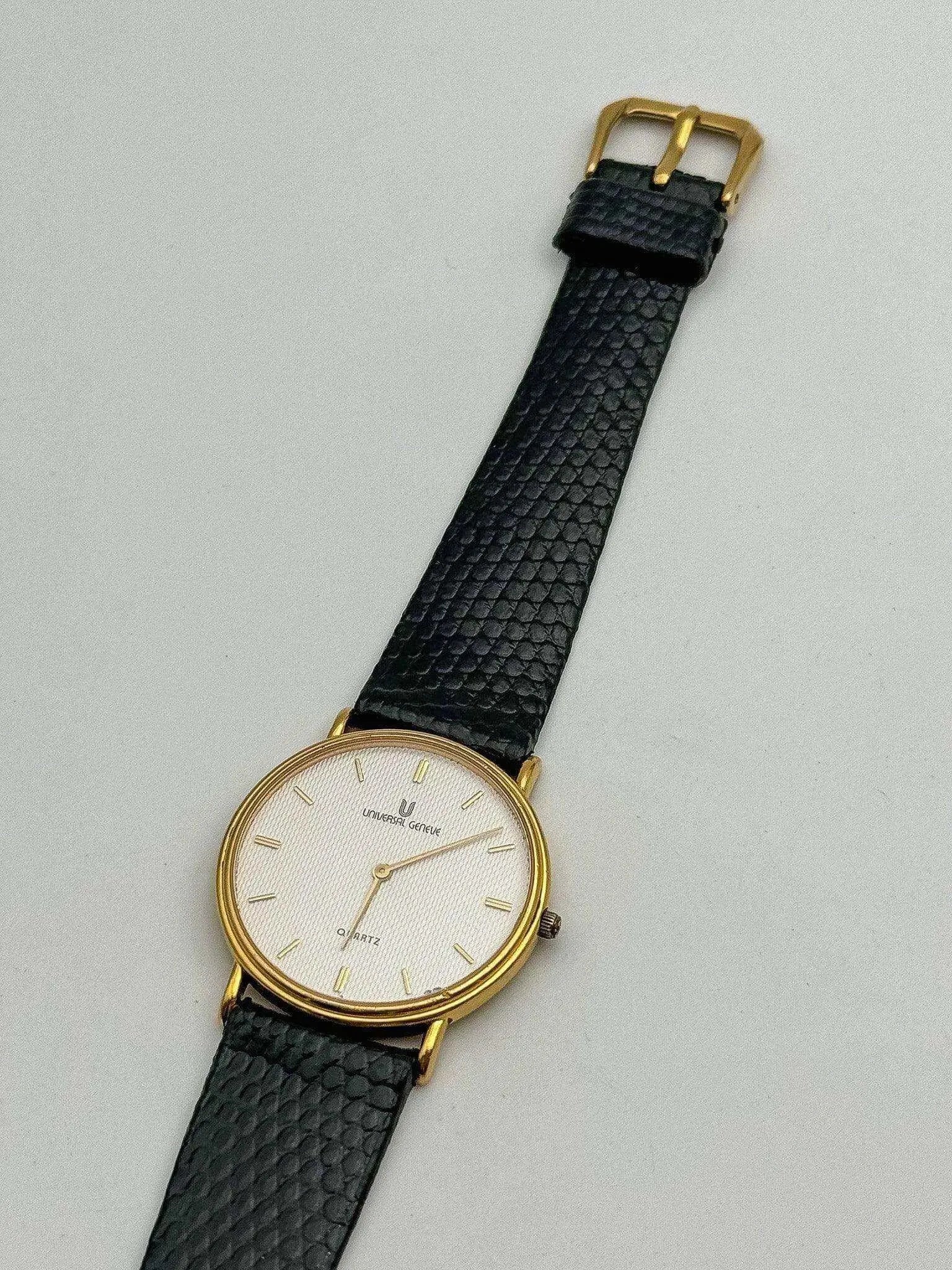 Universal Genève - Clous de Paris Ultra Slim - 1980’s - Atelier Victor Paris - Vintage Watch Shop Dubai